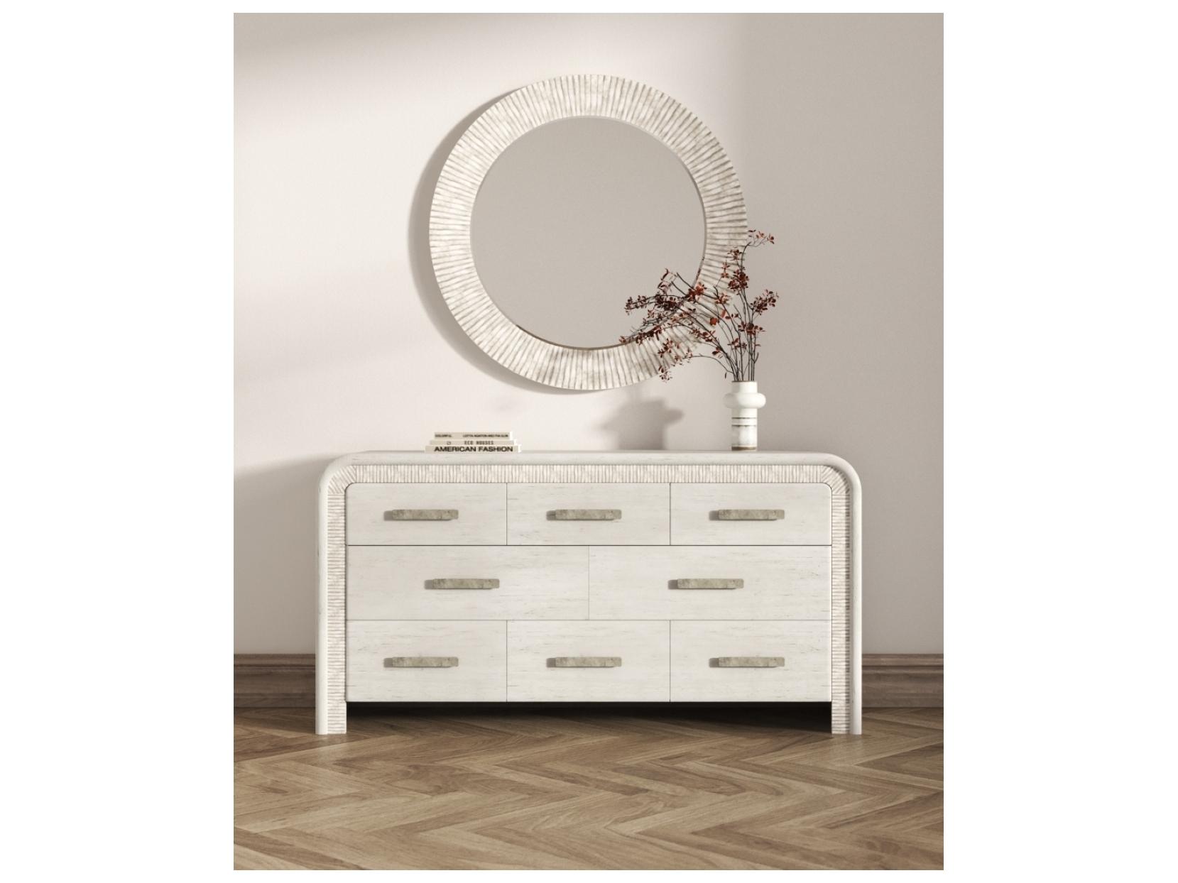 A.R.T. Furniture Ashlar Beige Parrawood Double Dresser