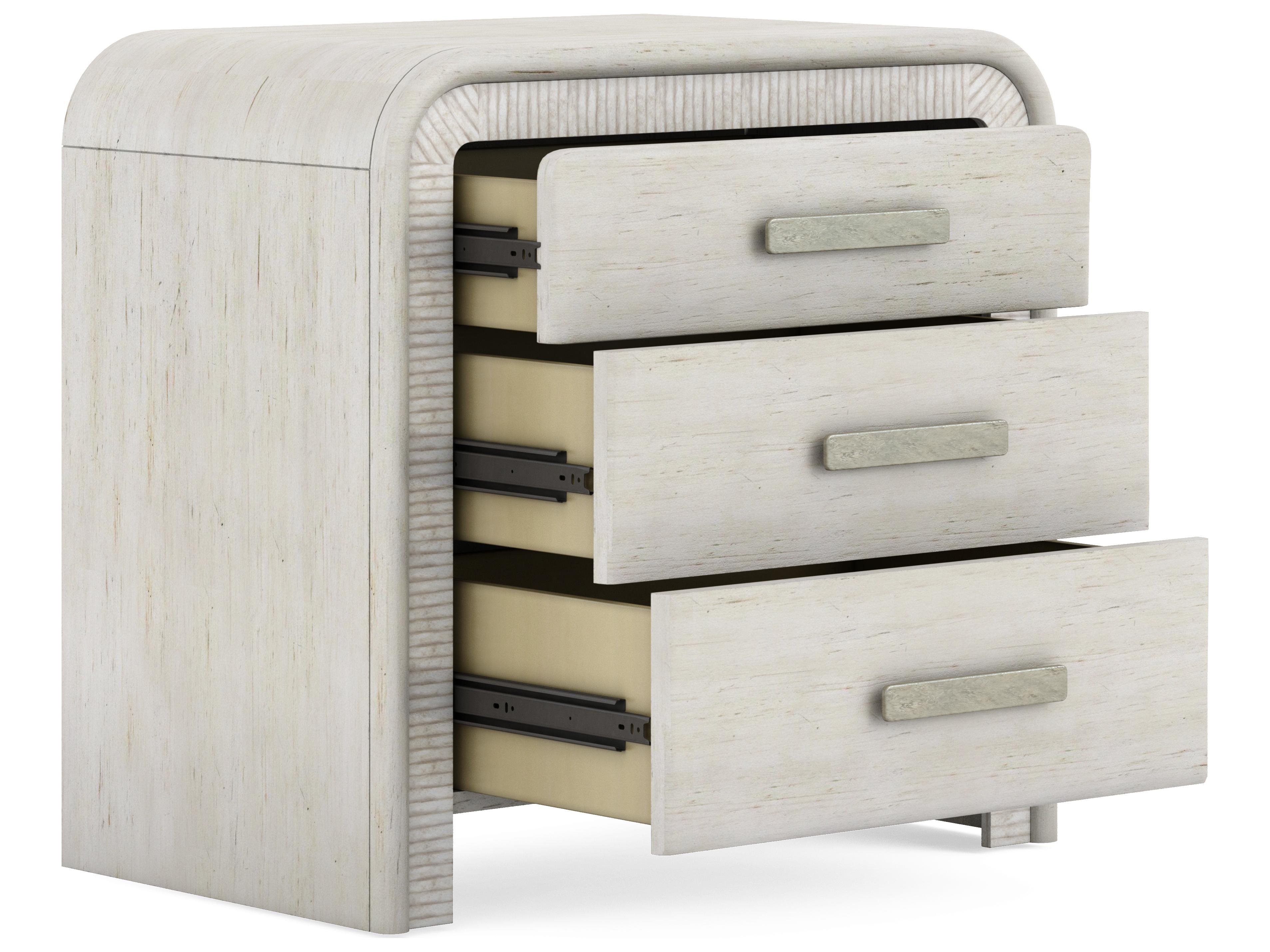A.R.T. Furniture Ashlar 3-Drawers Beige Parrawood Nightstand