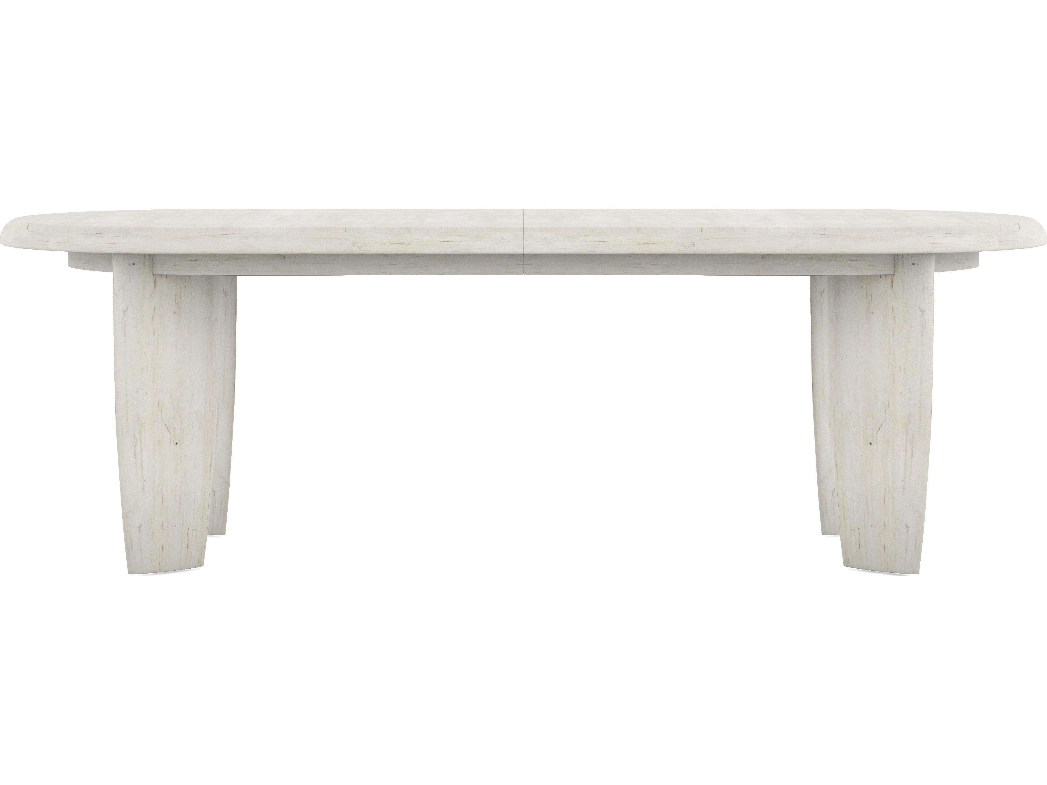 A.R.T. Furniture Ashlar Oval Wood Bisque Beige Dining Table