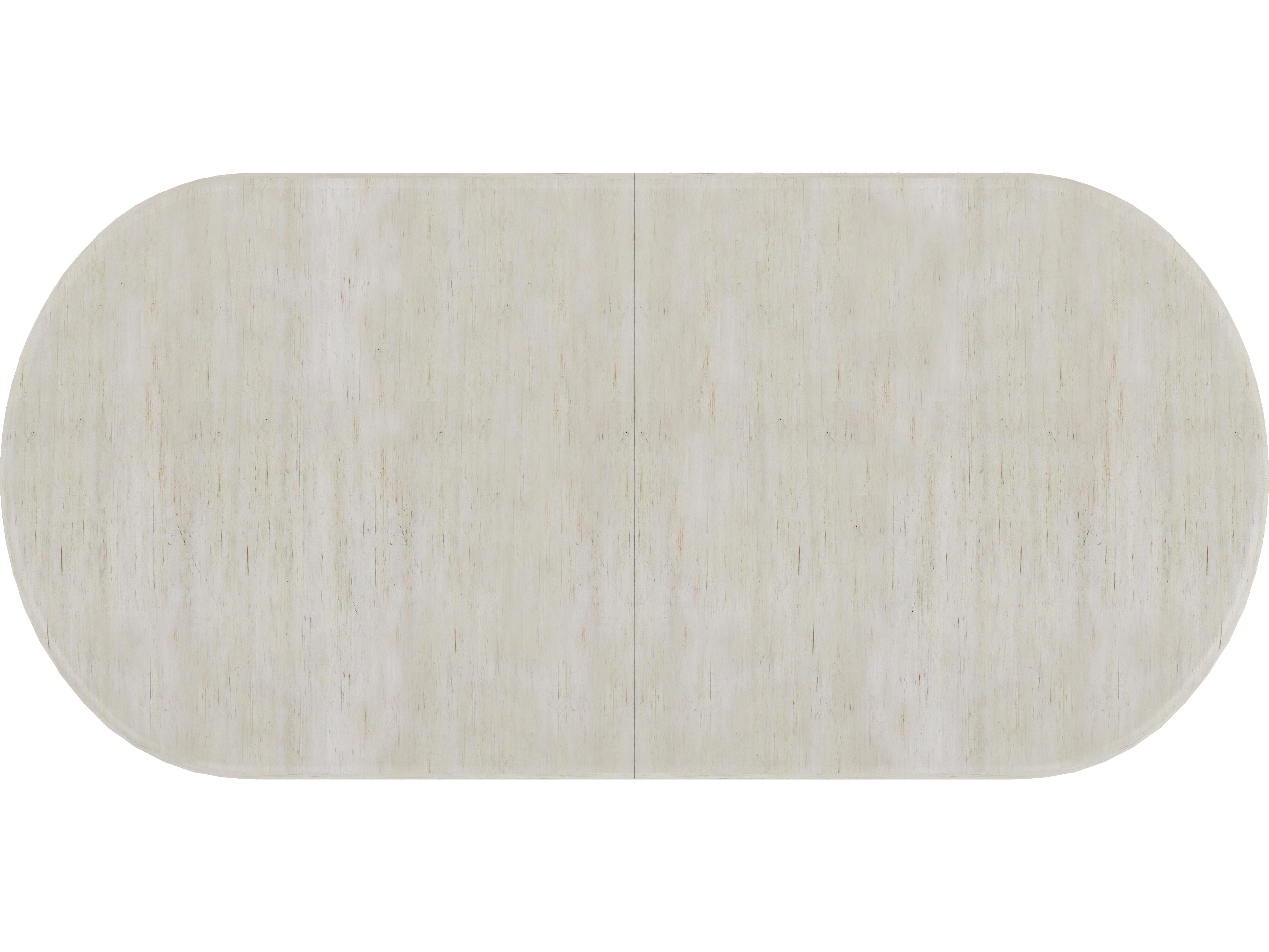 A.R.T. Furniture Ashlar Oval Wood Bisque Beige Dining Table