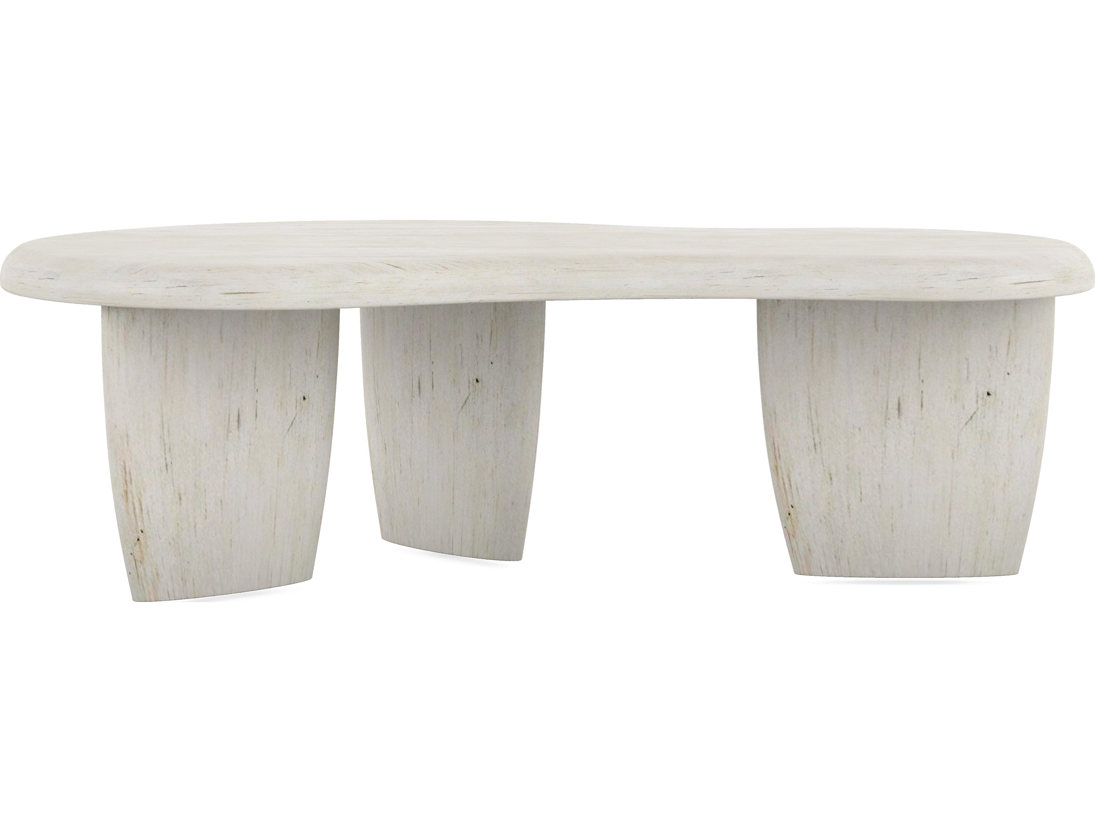 A.R.T. Furniture Ashlar Wood Bisque Beige Coffee Table