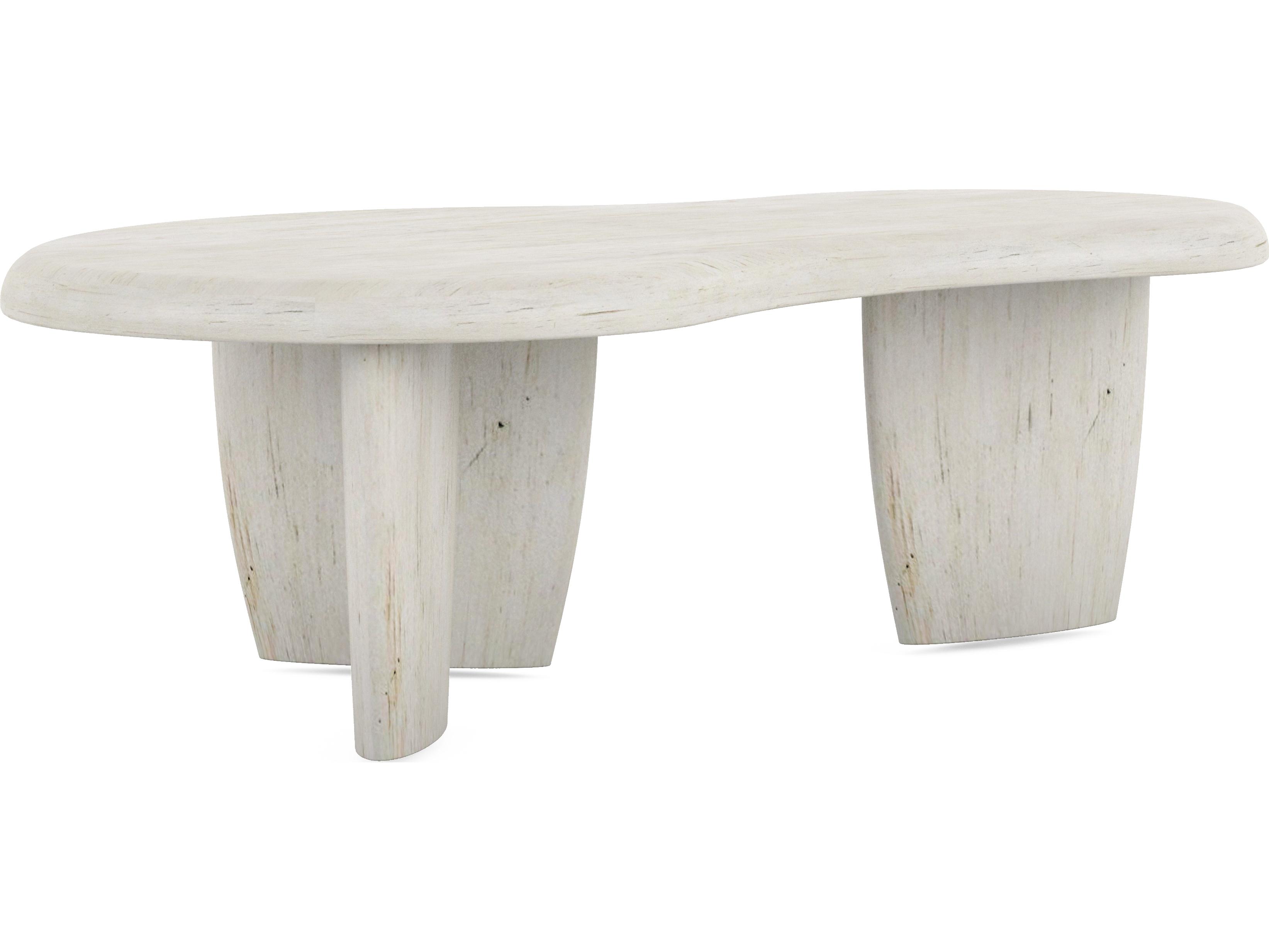 A.R.T. Furniture Ashlar Wood Bisque Beige Coffee Table