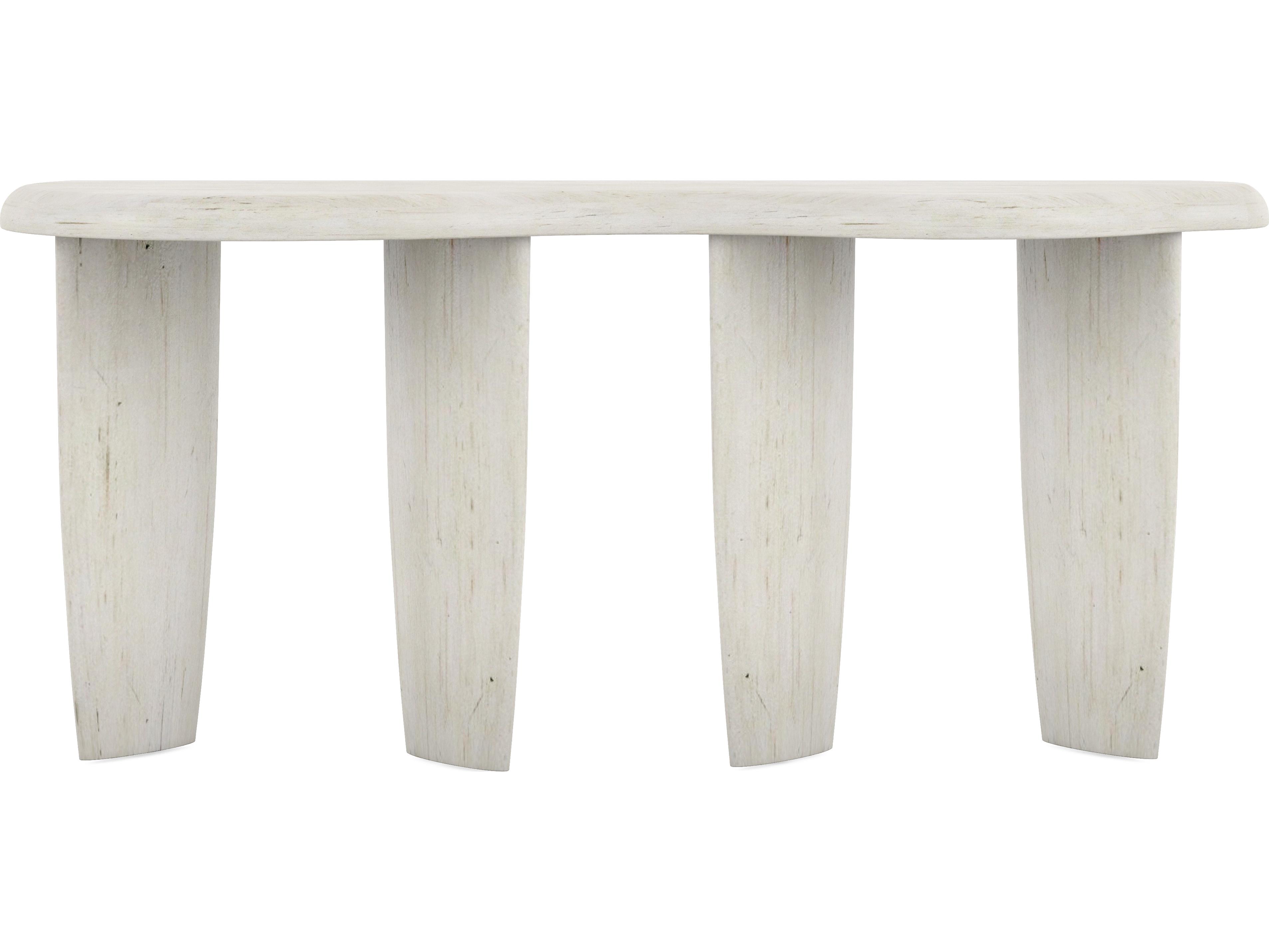 A.R.T. Furniture Ashlar Wood Bisque Beige Console Table