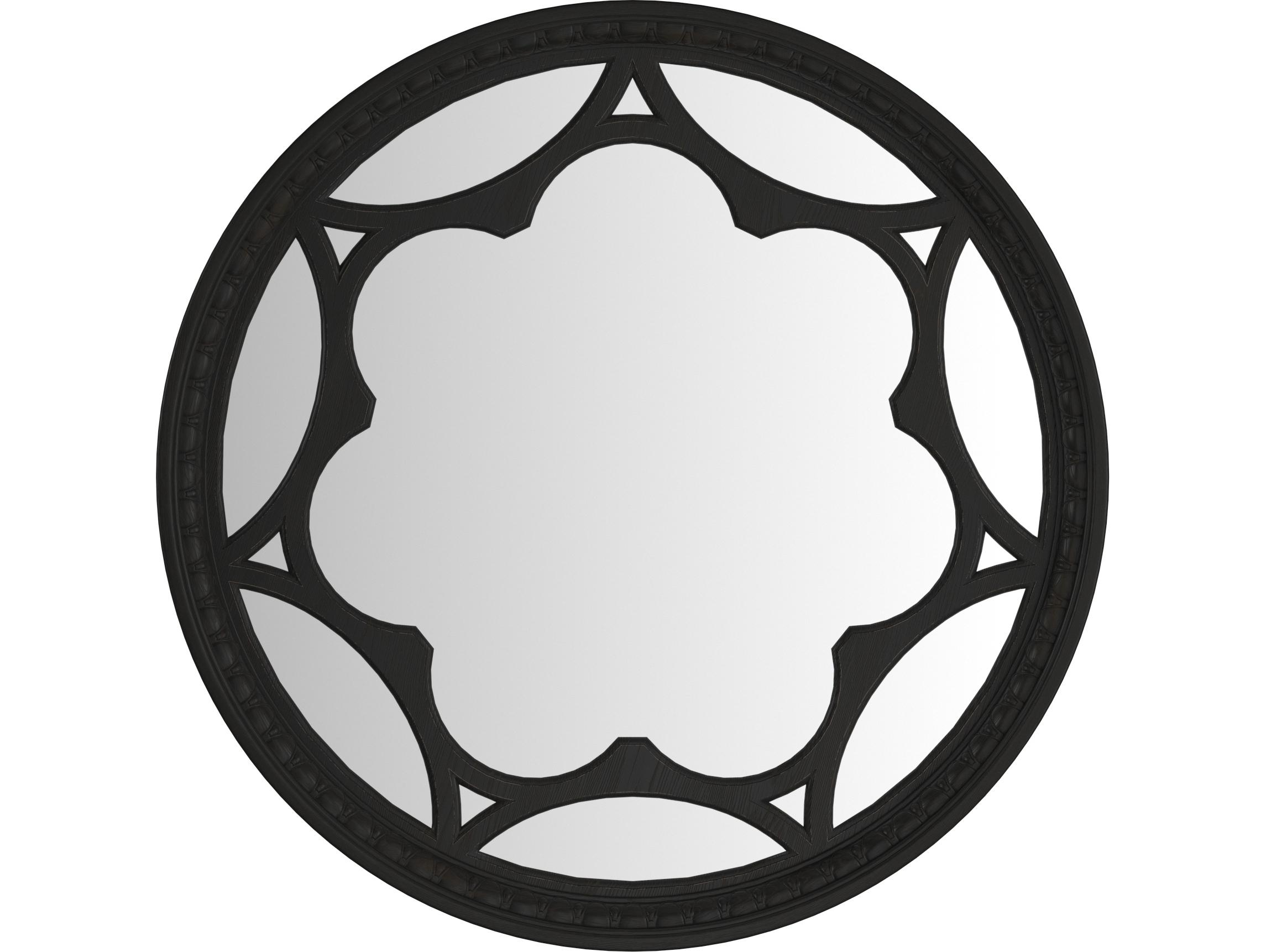 A.R.T. Furniture Atrium Black Wall Mirror Round