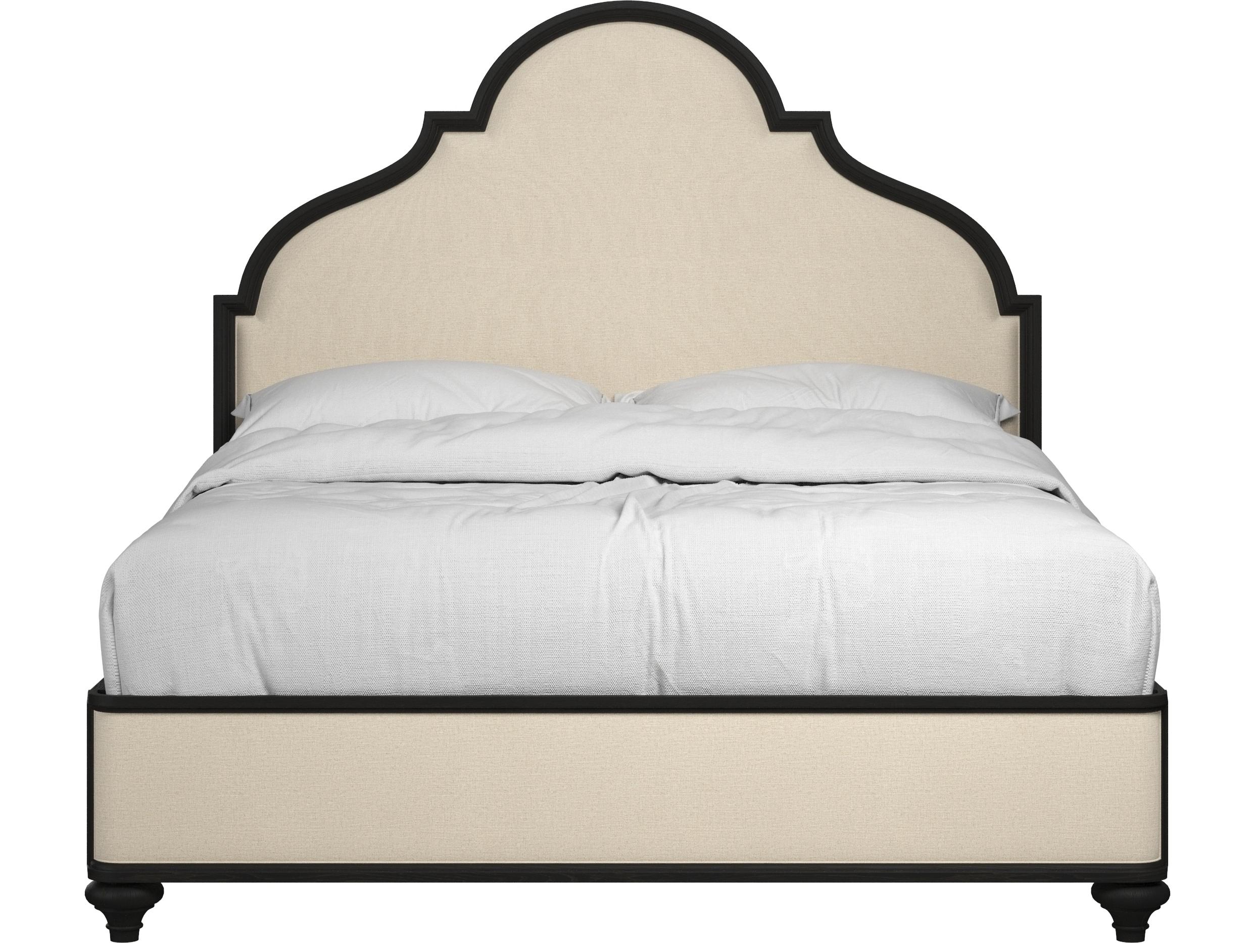 A.R.T. Furniture Atrium Beige Sable Wood King Panel Bed