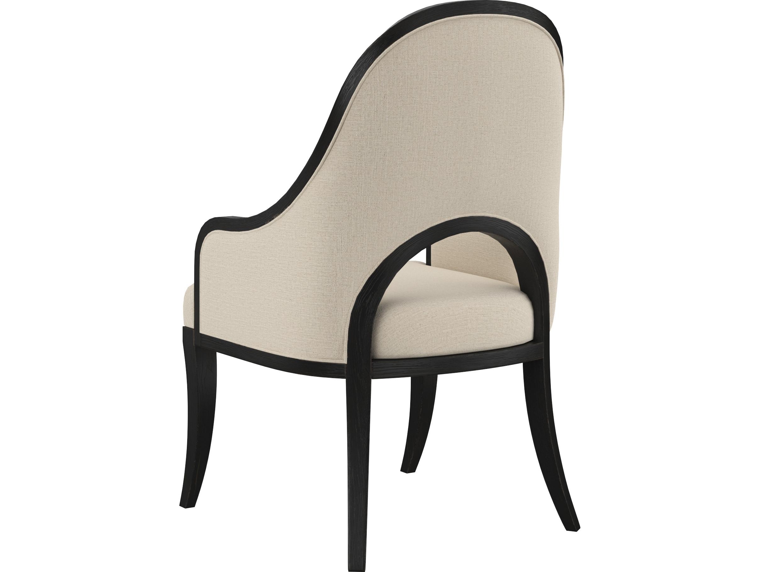 A.R.T. Furniture Atrium Beige Upholstered Arm Dining Chair