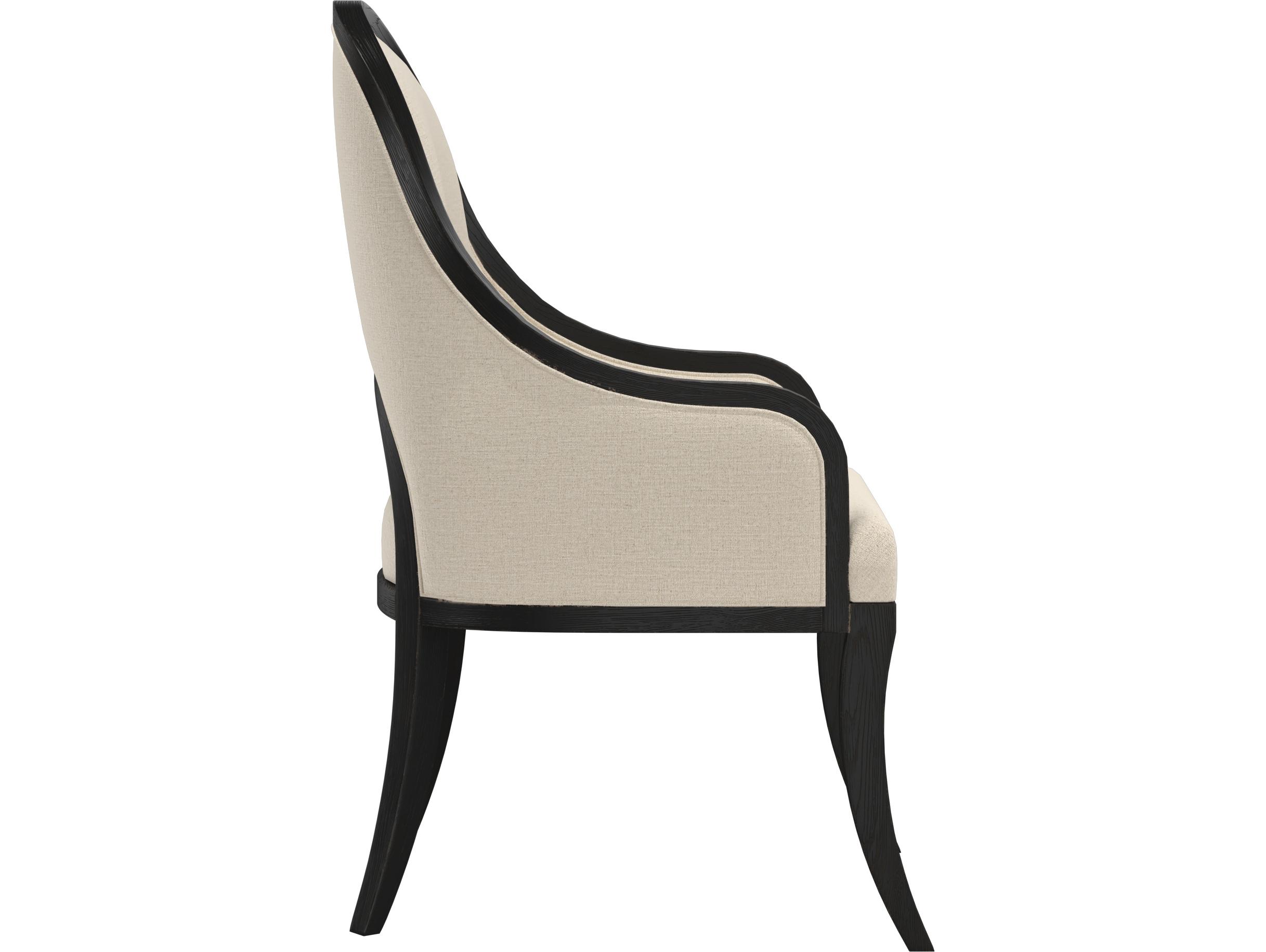A.R.T. Furniture Atrium Beige Upholstered Arm Dining Chair