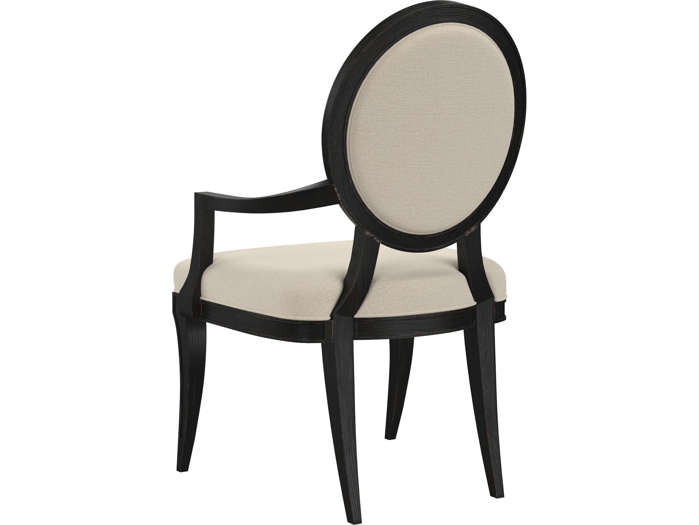 A.R.T. Furniture Atrium Beige Upholstered Arm Dining Chair