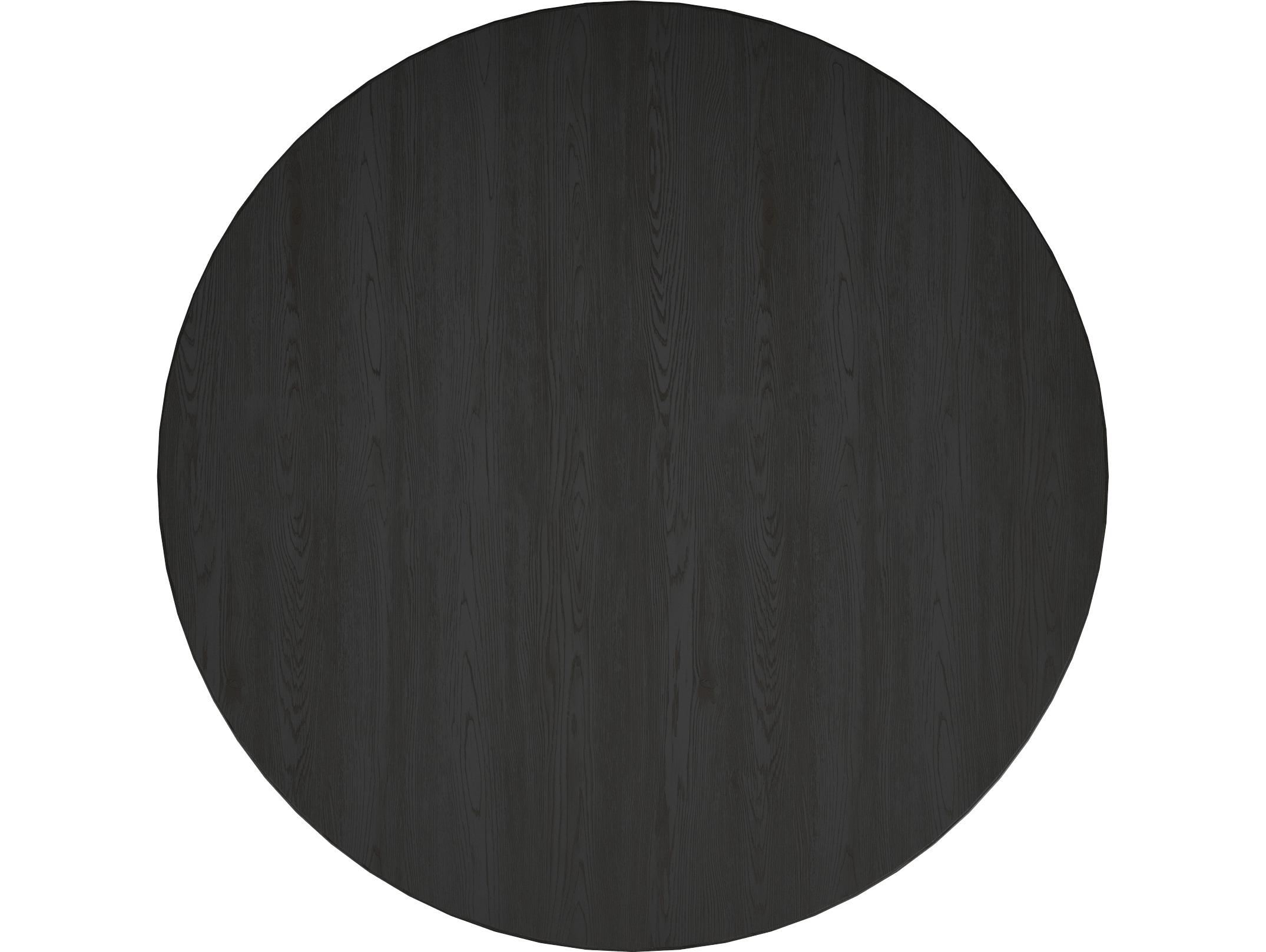 A.R.T. Furniture Atrium Round Wood Black Dining Table