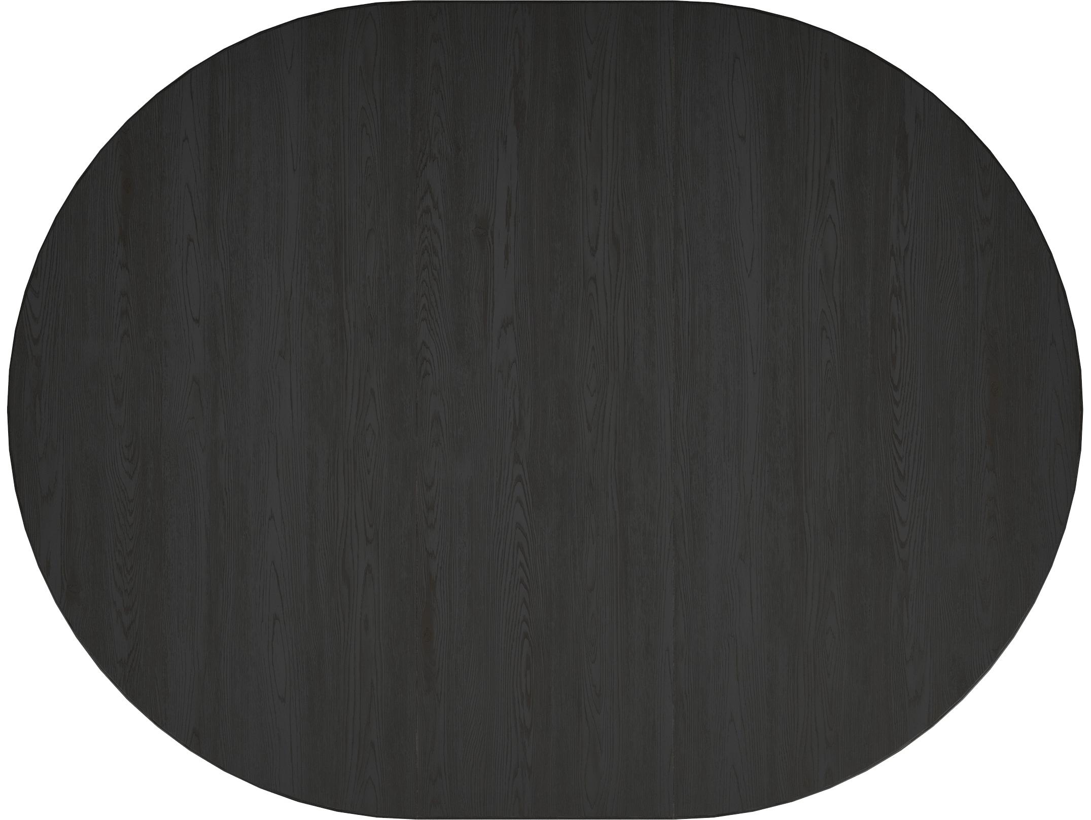 A.R.T. Furniture Atrium Round Wood Black Dining Table