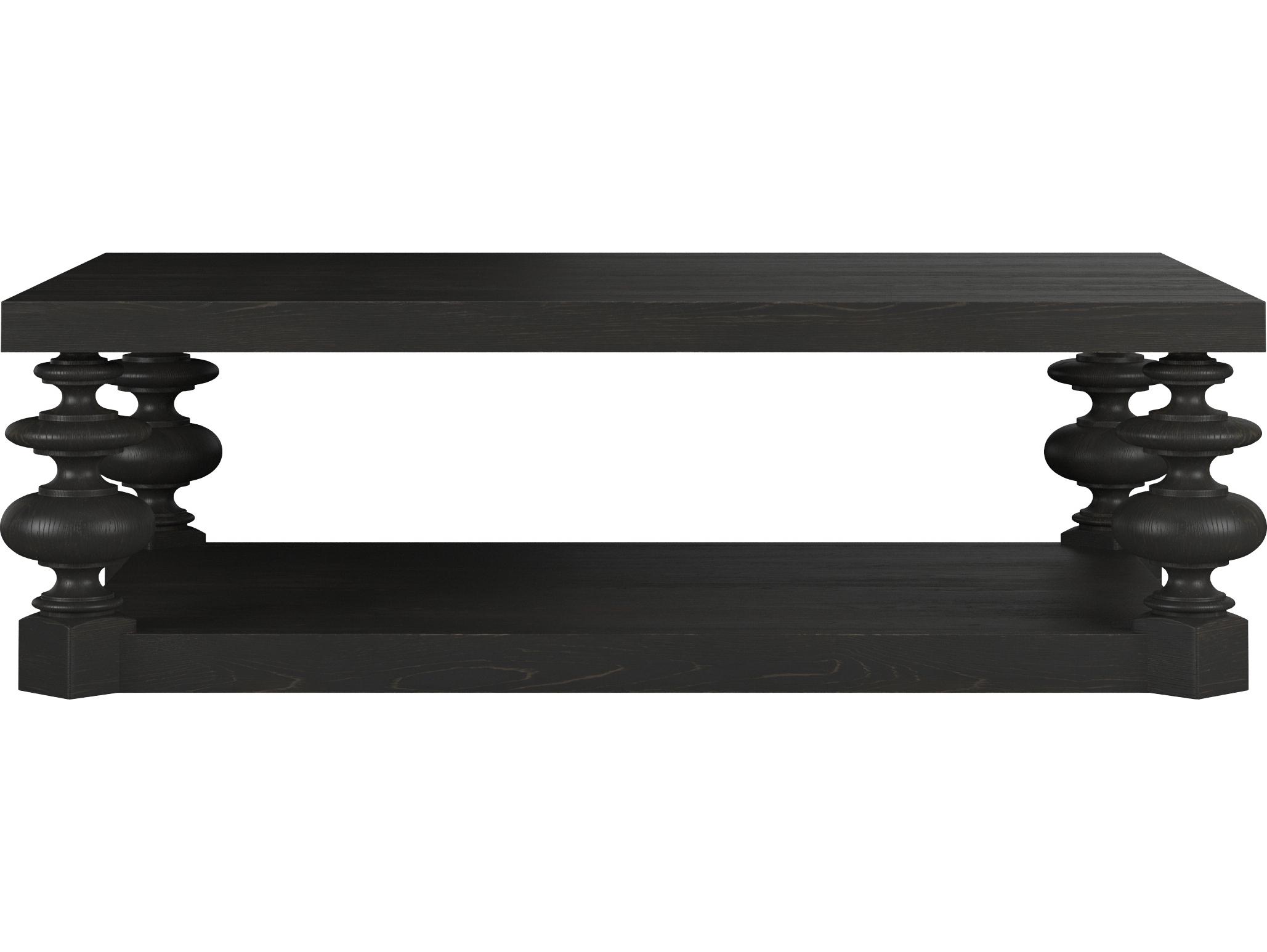 A.R.T. Furniture Atrium Rectangular Wood Black Coffee Table