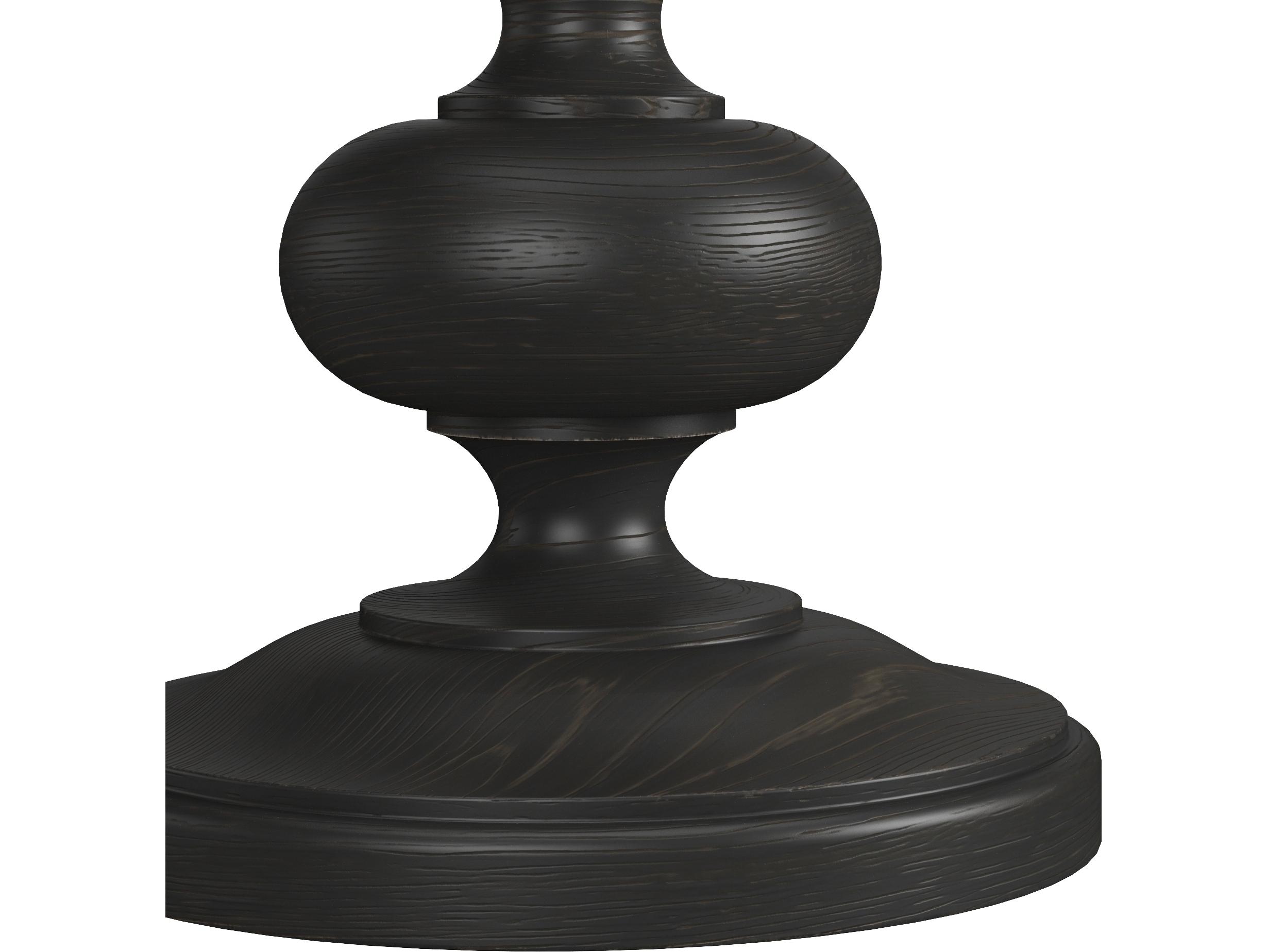 A.R.T. Furniture Atrium Round Wood Black End Table