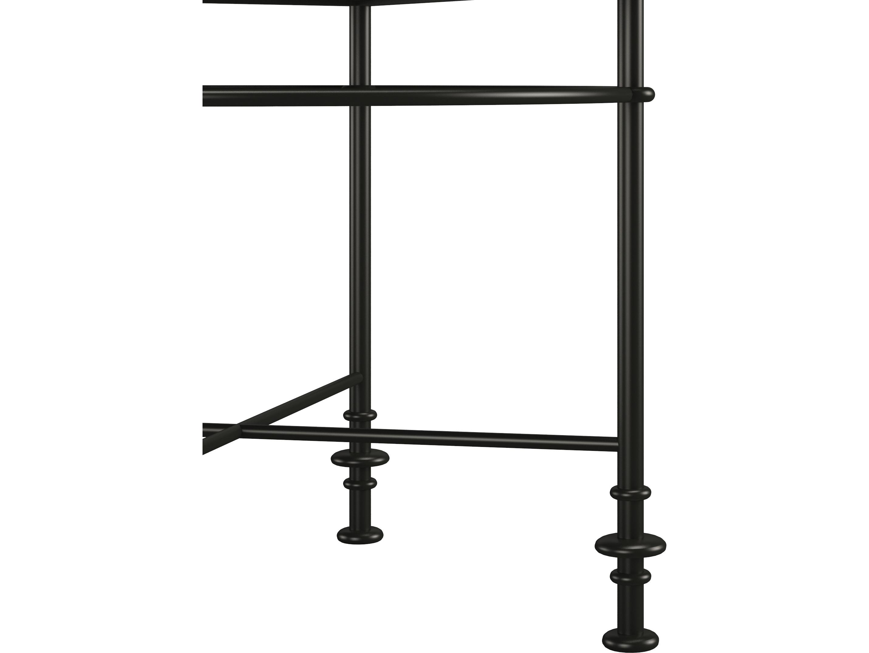 A.R.T. Furniture Atrium Round Granite Black End Table