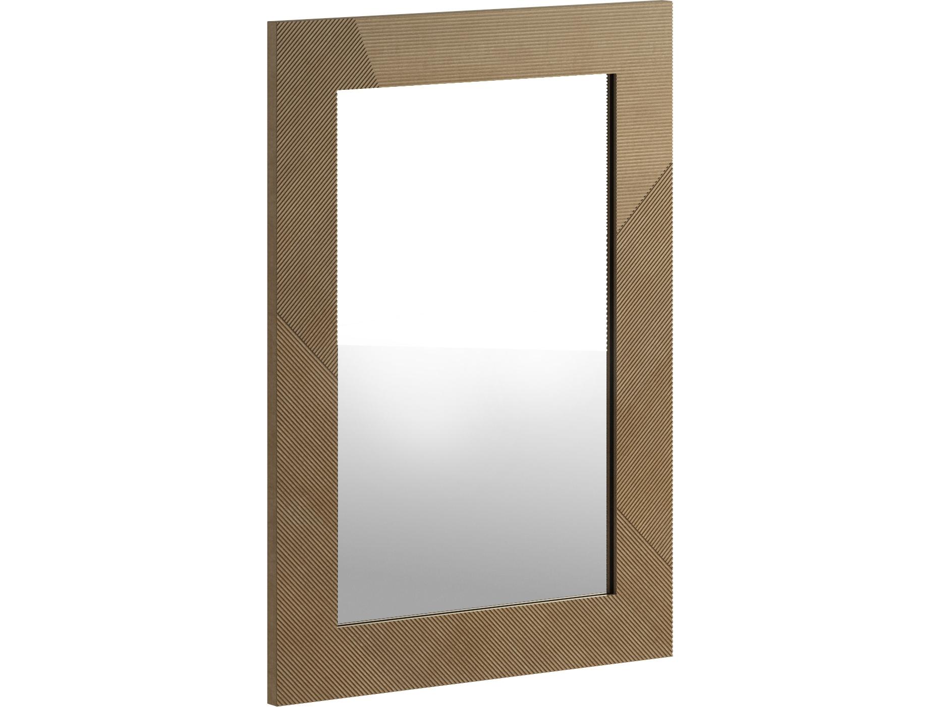 A.R.T. Furniture Loft Brown Natural Maple Wall Mirror Rectangular
