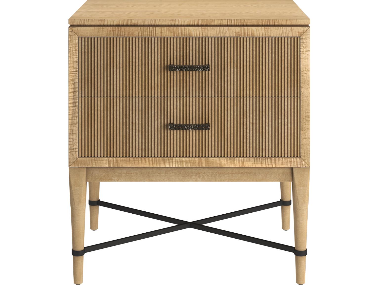 A.R.T. Furniture Loft 2-Drawers Rubberwood Nightstand