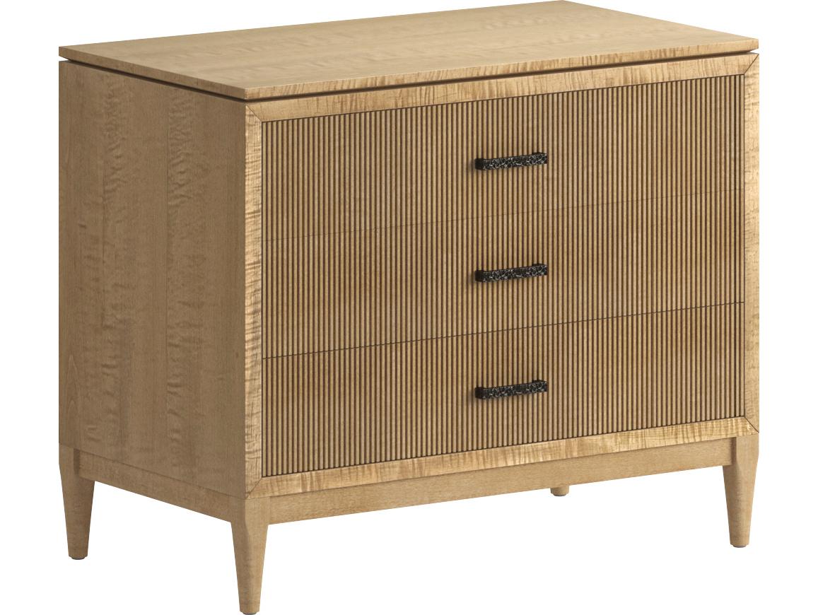 A.R.T. Furniture Loft 3-Drawers Rubberwood Nightstand