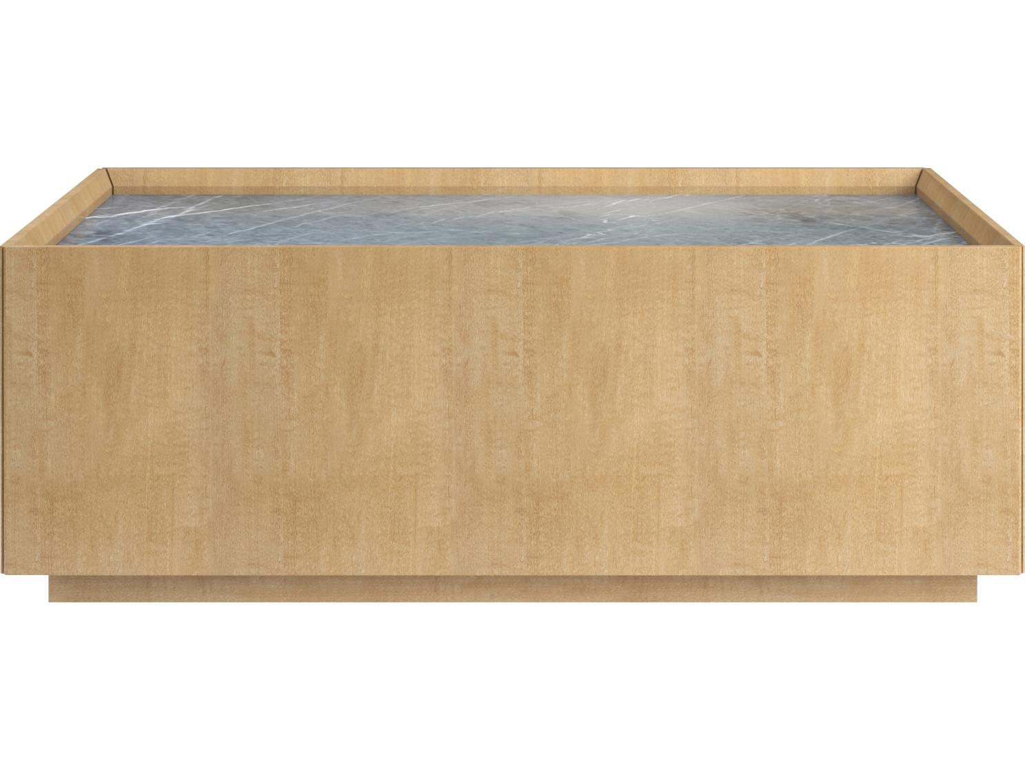 A.R.T. Furniture Loft Rectangular Marble Brown Natural Maple Coffee Table