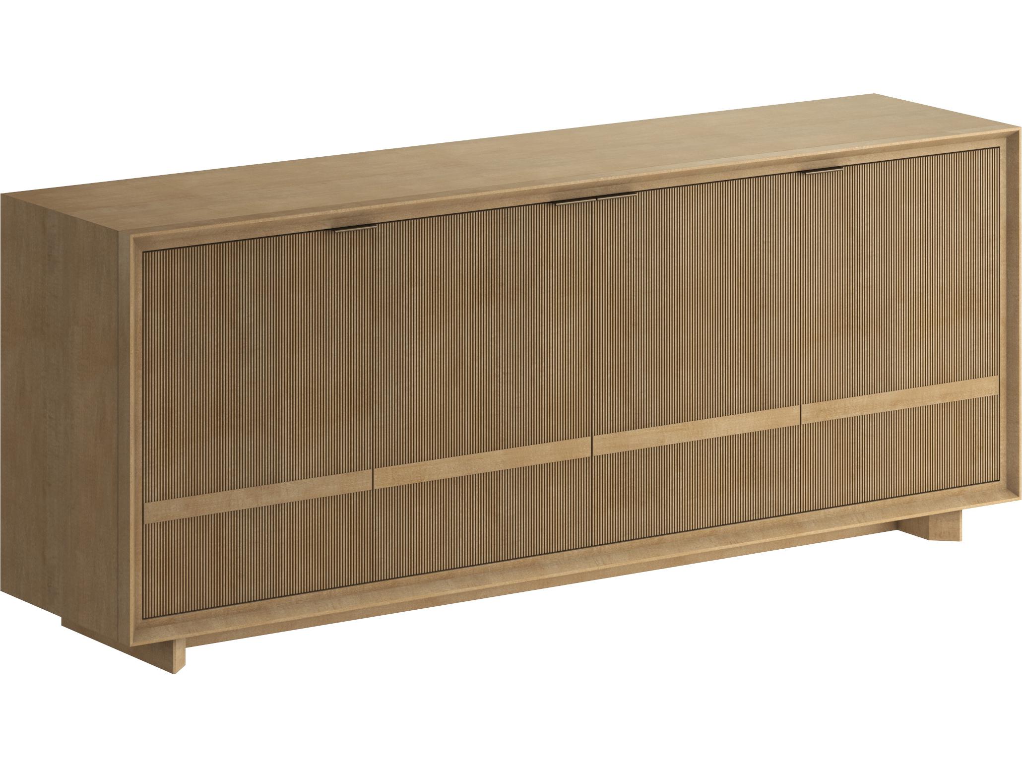 A.R.T. Furniture Loft 80" Brown Natural Maple Media Console