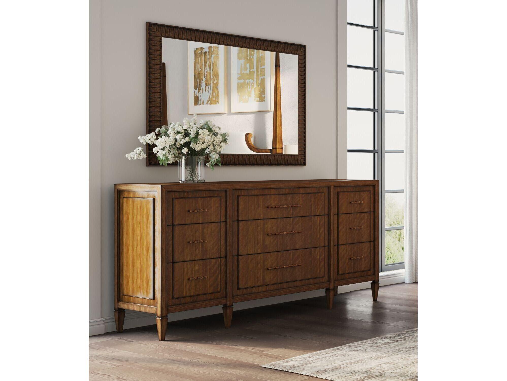 A.R.T. Furniture Eave Brown Hazelnut Wall Mirror Rectangular