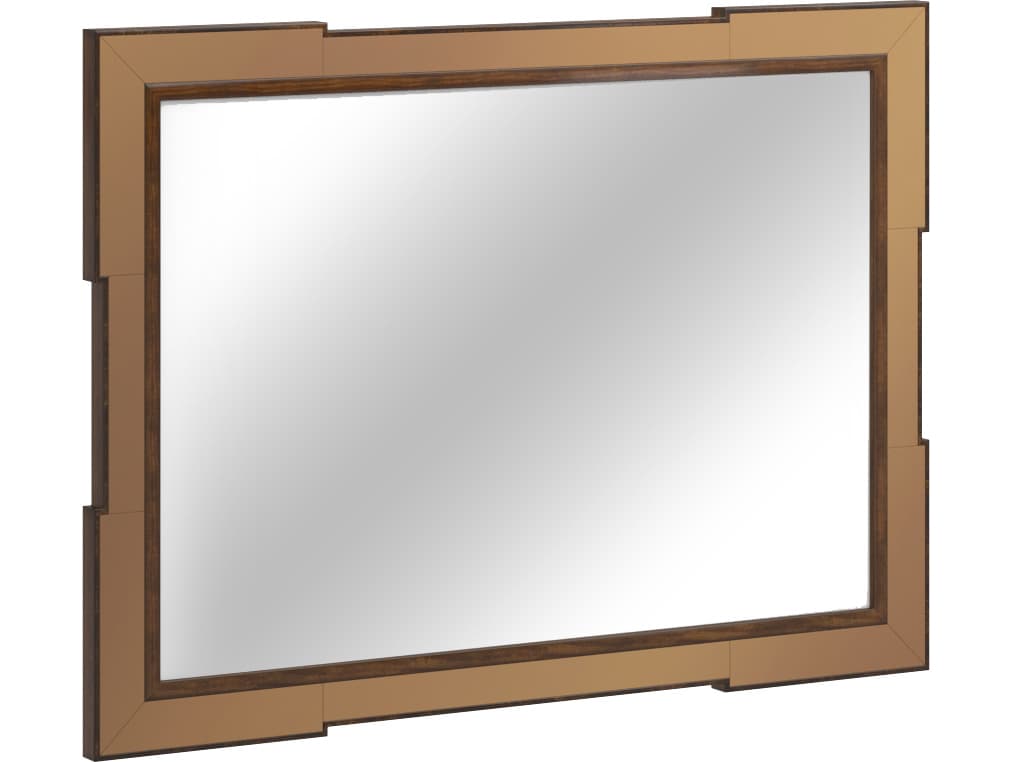 A.R.T. Furniture Eave Brown Hazelnut Wall Mirror Rectangular