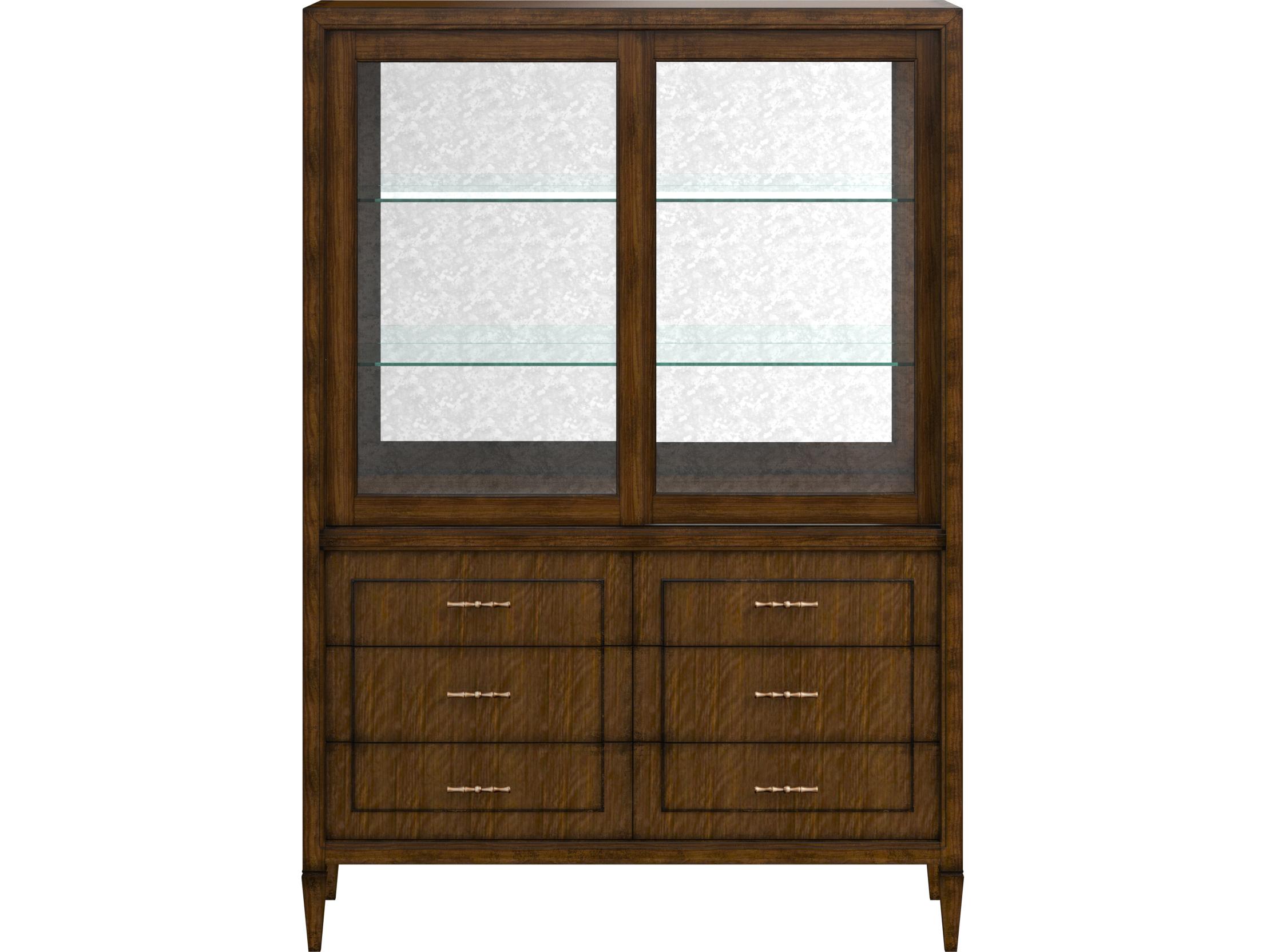 A.R.T. Furniture Eave Parrawood Brown Hazelnut Display Cabinet
