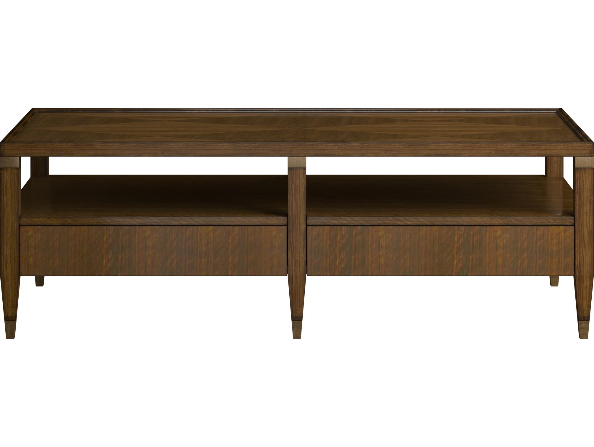 A.R.T. Furniture Eave Rectangular Wood Brown Hazelnut Coffee Table