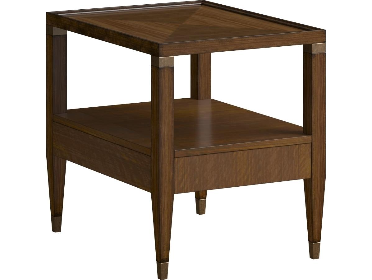 A.R.T. Furniture Eave Rectangular Wood Brown Hazelnut End Table