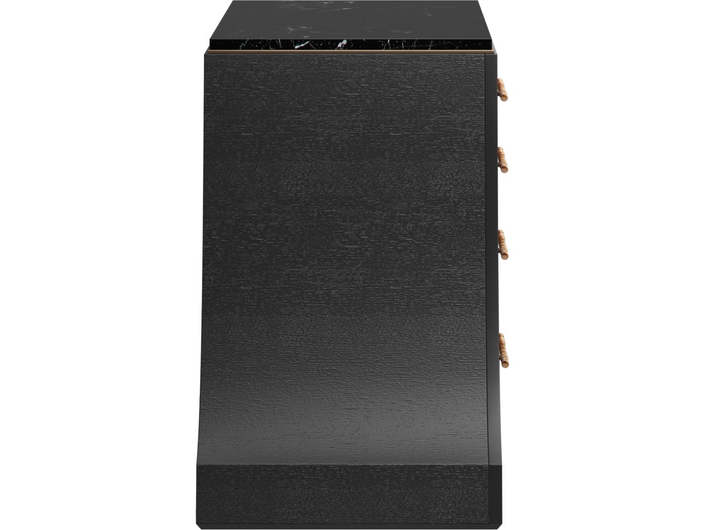 A.R.T. Furniture Eave Black Hazelnut Poplar Wood Storage Trunk