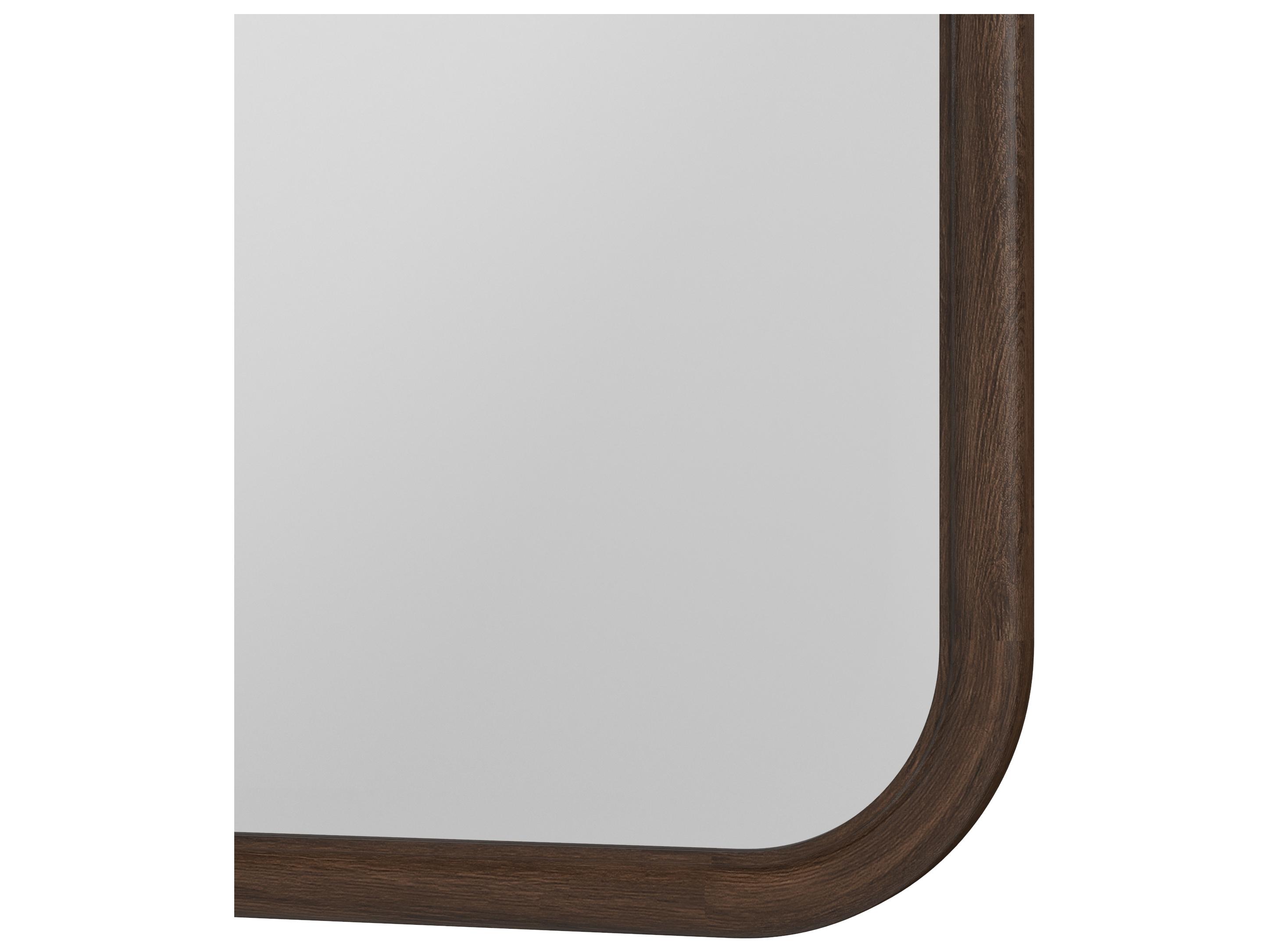 A.R.T. Furniture Verge Brown Handcrated Walnut Wall Mirror Rectangular
