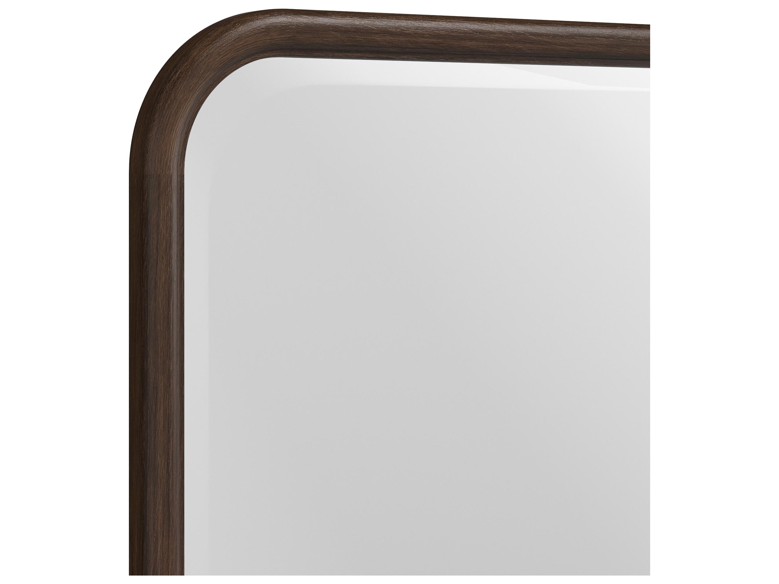 A.R.T. Furniture Verge Brown Handcrated Walnut Wall Mirror Rectangular