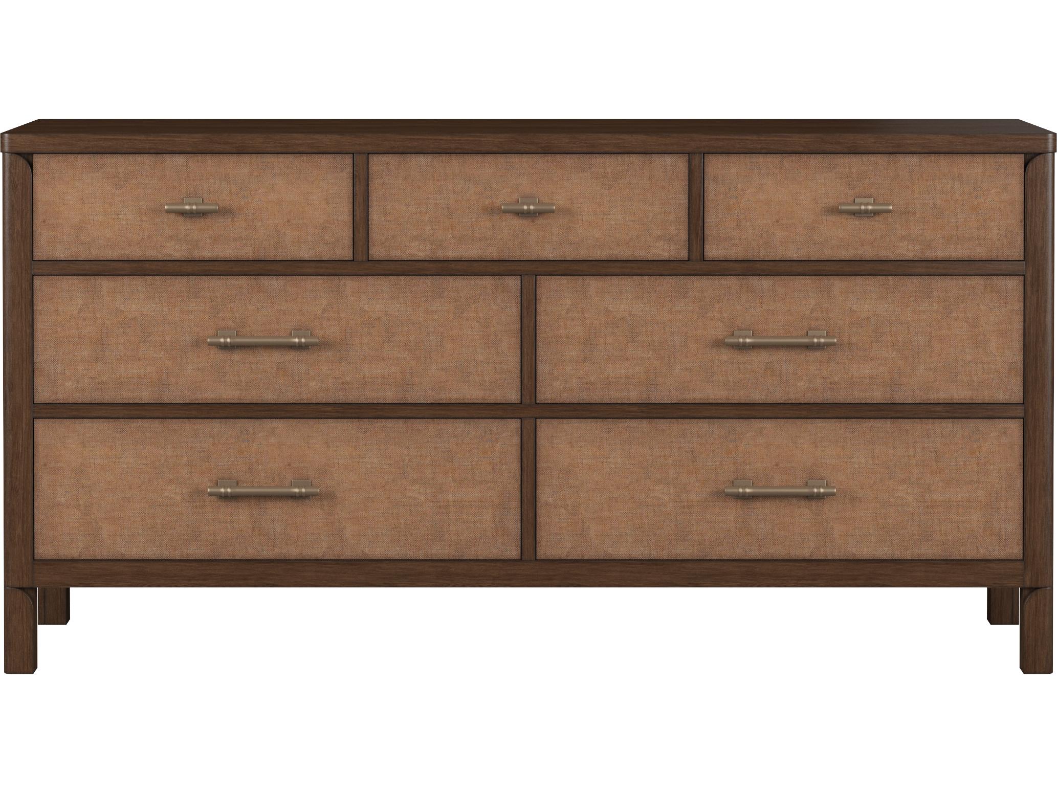 A.R.T. Furniture Verge 7-Drawers Poplar Wood Double Dresser