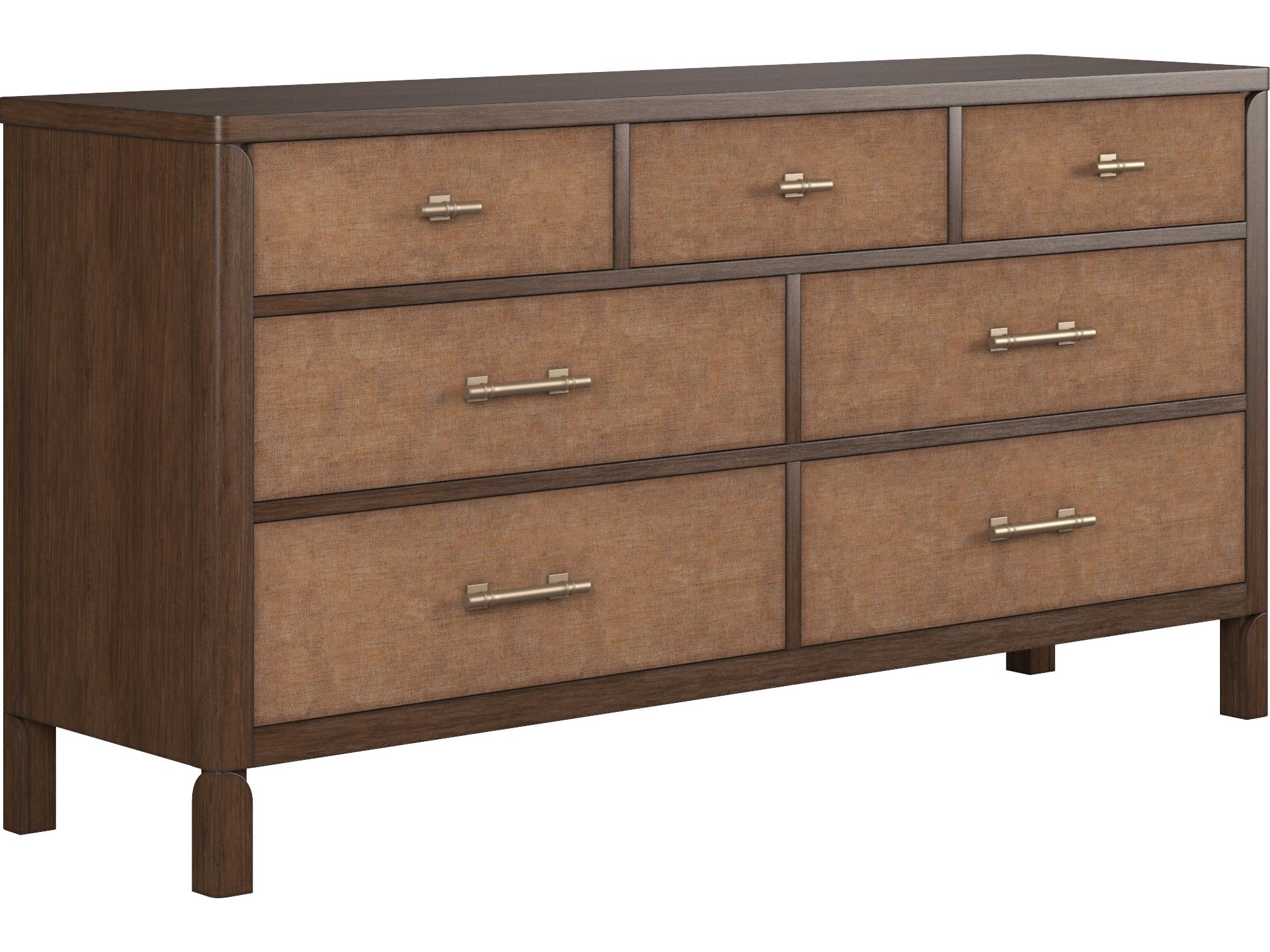 A.R.T. Furniture Verge 7-Drawers Poplar Wood Double Dresser