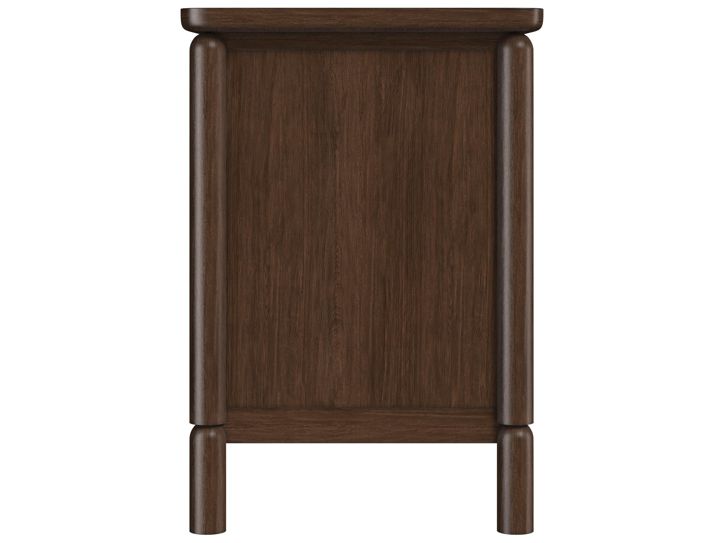A.R.T. Furniture Verge 3-Drawers Walnut Wood Nightstand