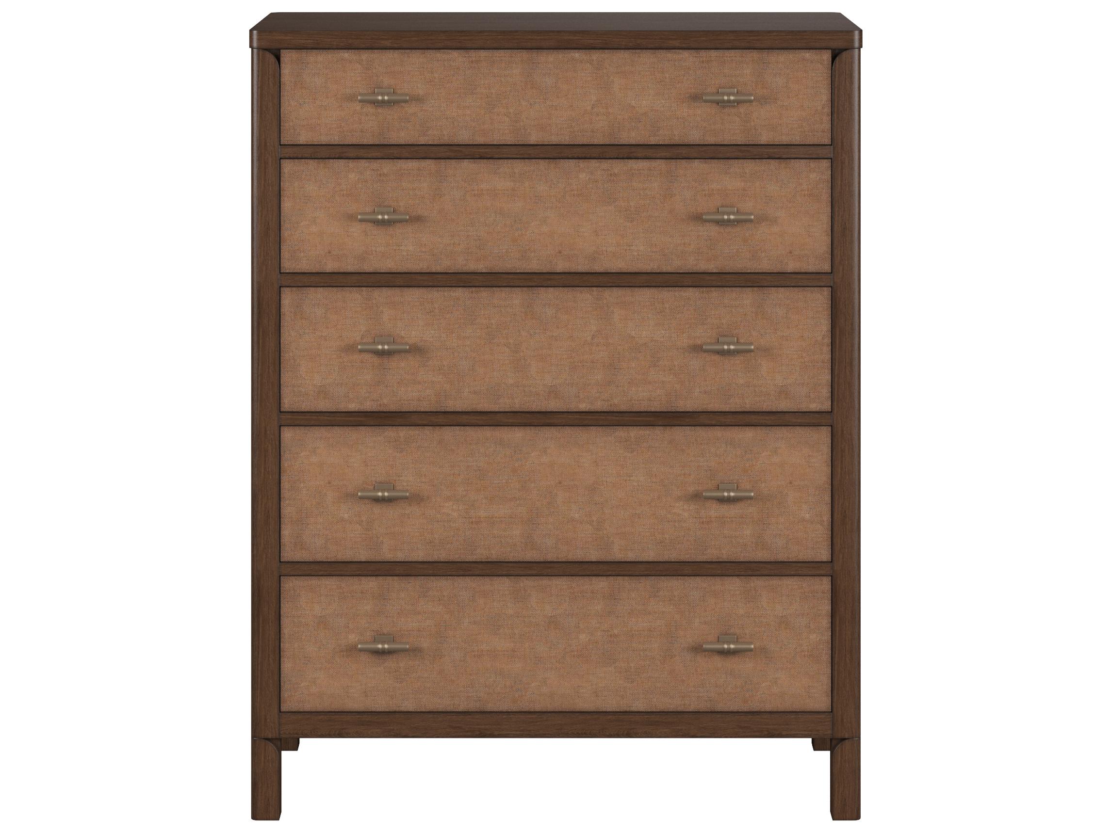 A.R.T. Furniture Verge Brown Handcrated Walnut Poplar Wood Accent Chest
