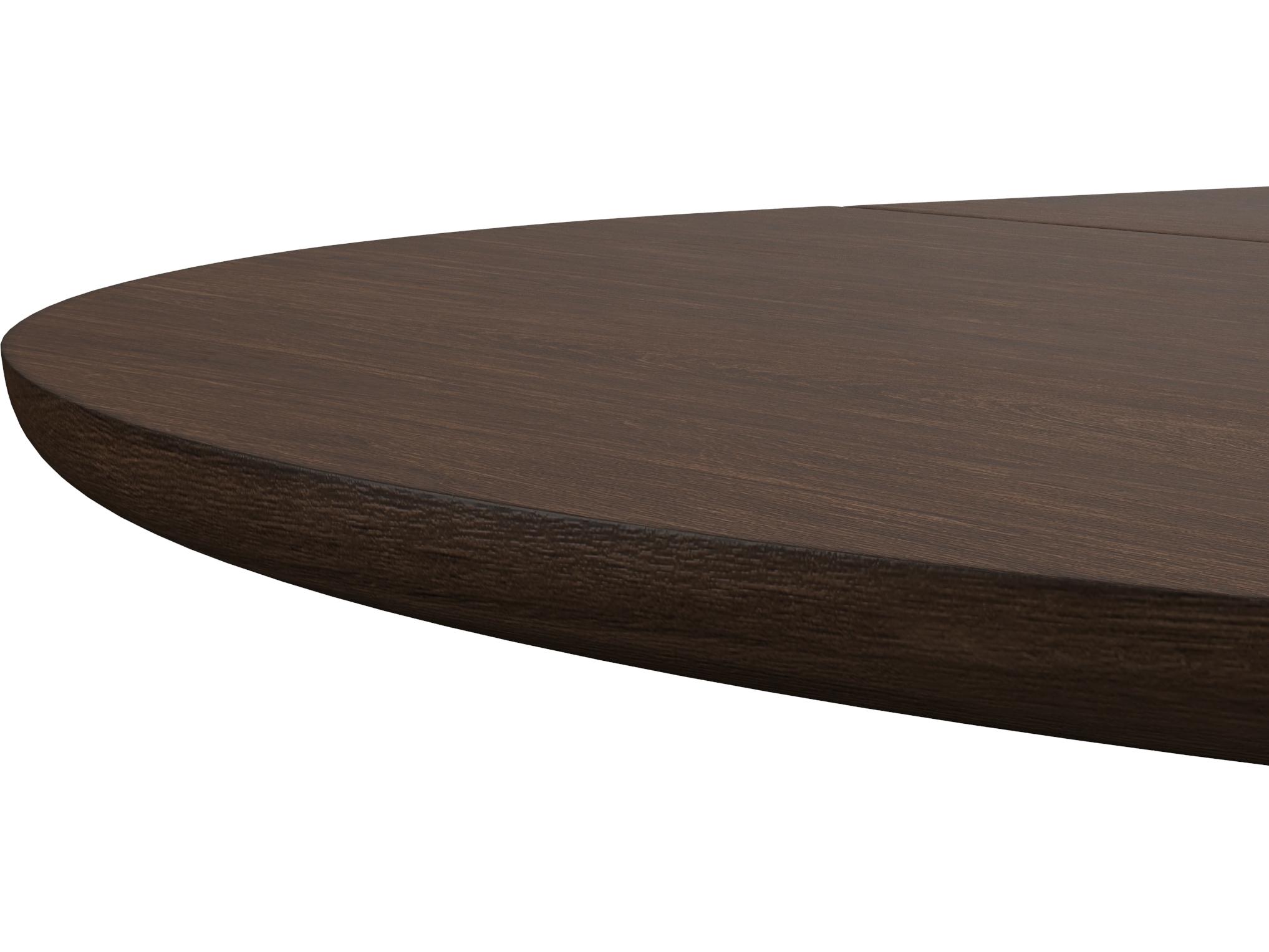 A.R.T. Furniture Verge Round Marble Brown Bronze Metallic Dining Table