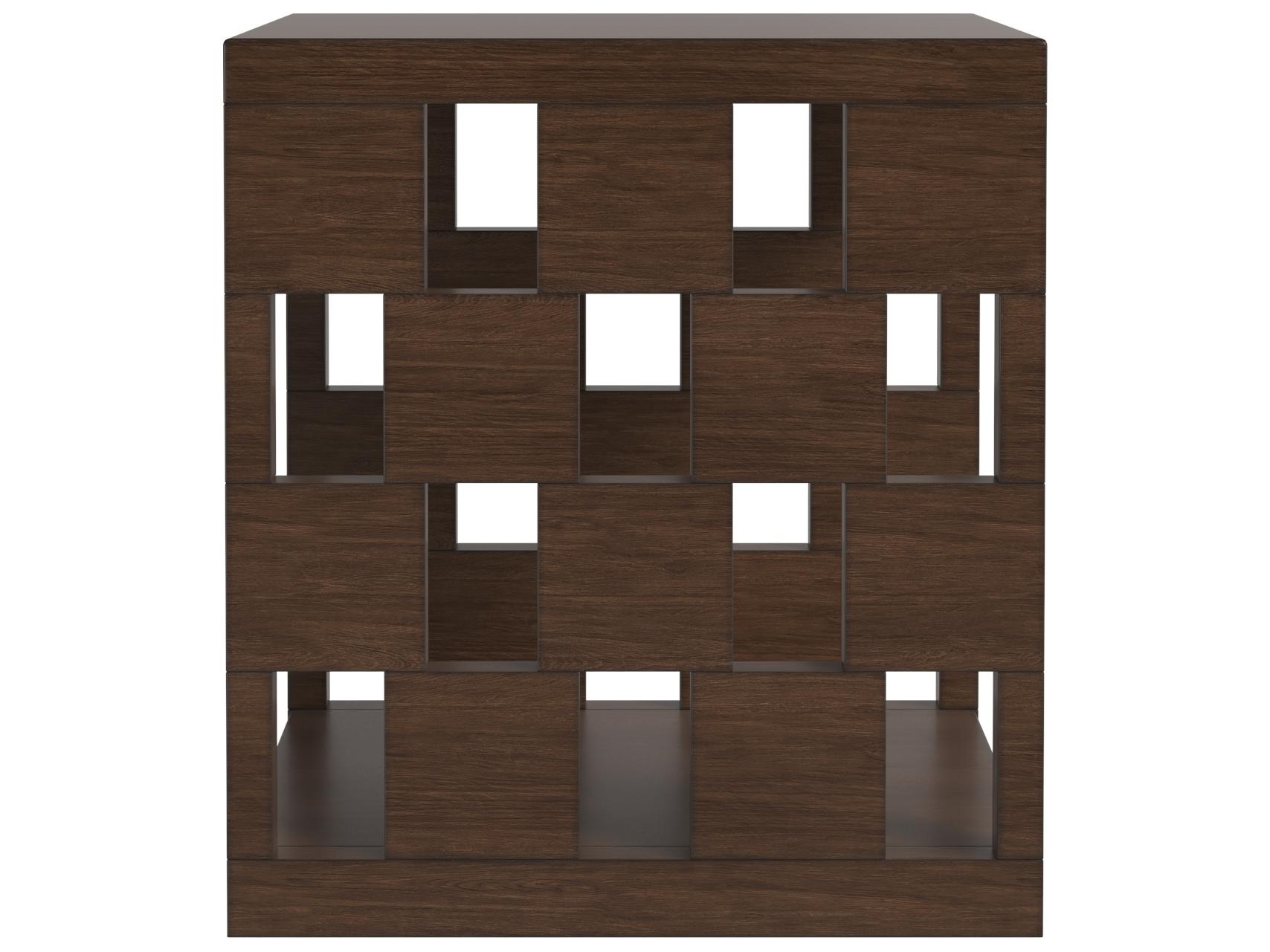 A.R.T. Furniture Verge Rectangular Wood Brown Handcrated Walnut End Table