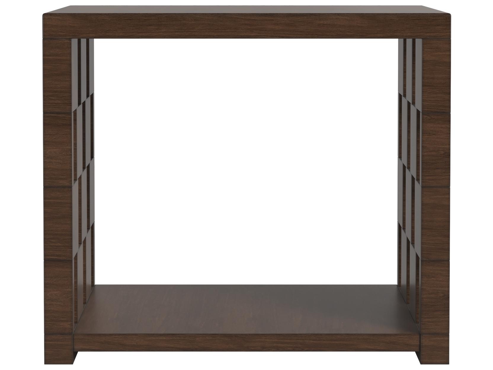 A.R.T. Furniture Verge Rectangular Wood Brown Handcrated Walnut End Table