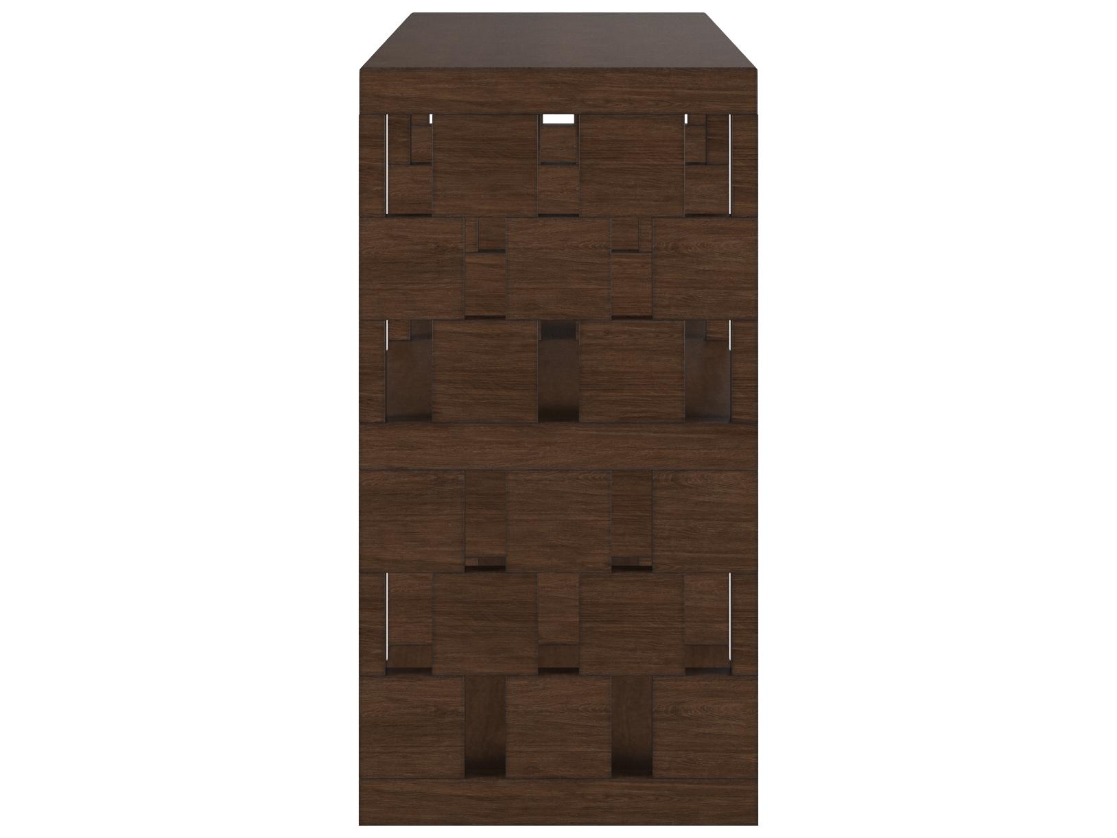 A.R.T. Furniture Verge Rectangular Wood Brown Handcrated Walnut Console Table