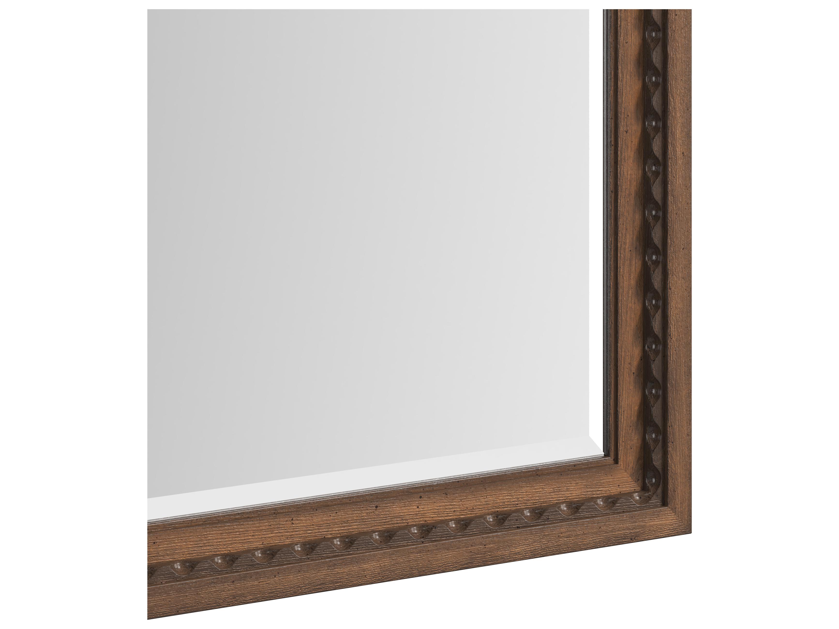 A.R.T. Furniture Harbor Warm Walnut New Traditional Wall Mirror Rectangular