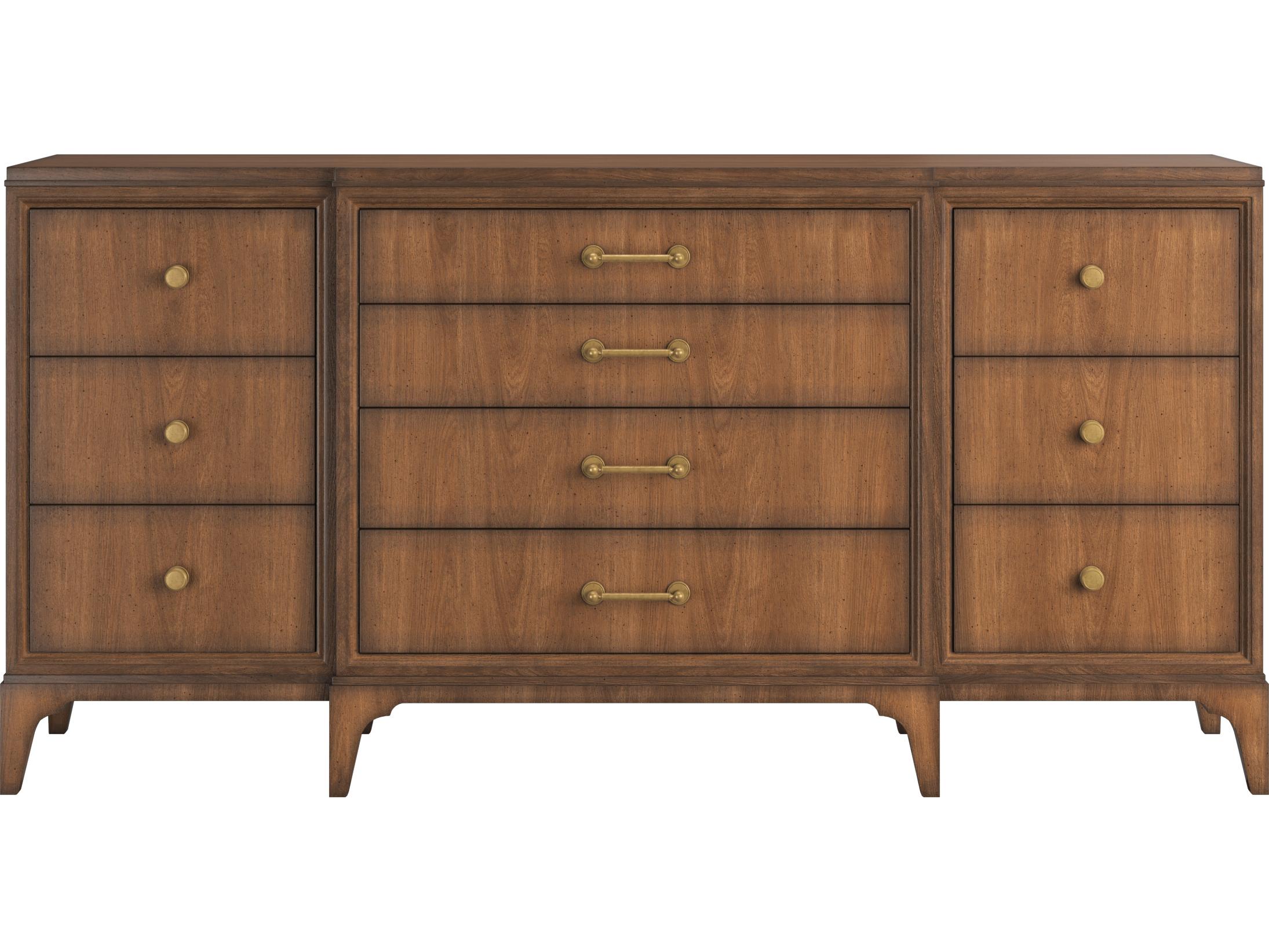 A.R.T. Furniture Harbor Brown Rubberwood Dresser