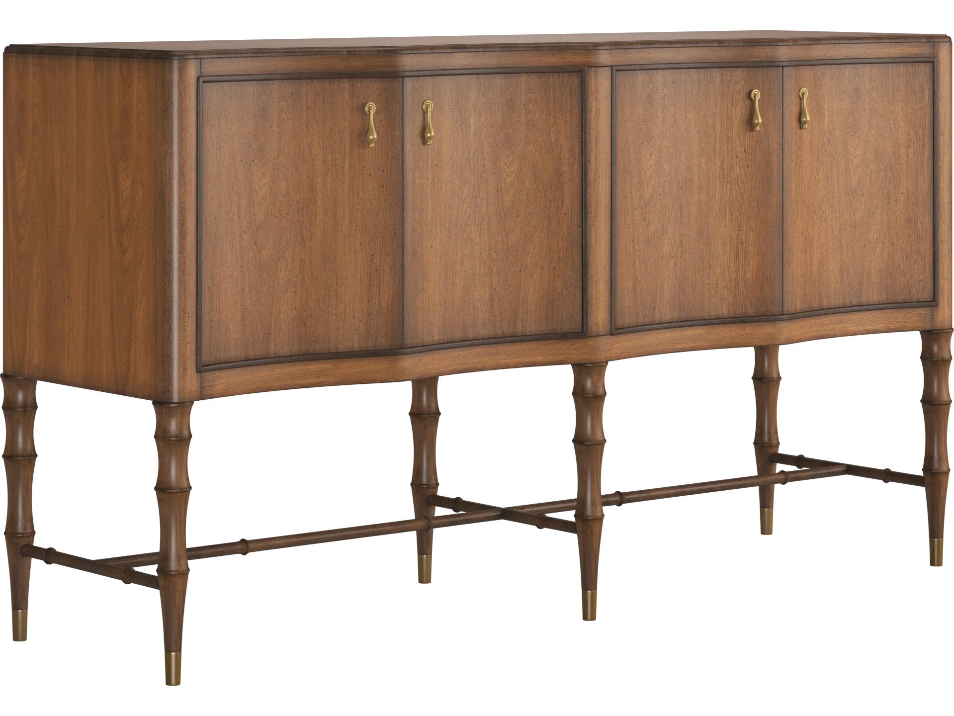 A.R.T. Furniture Harbor 68" Rubberwood Warm Walnut Lakeside Sepia Sideboard