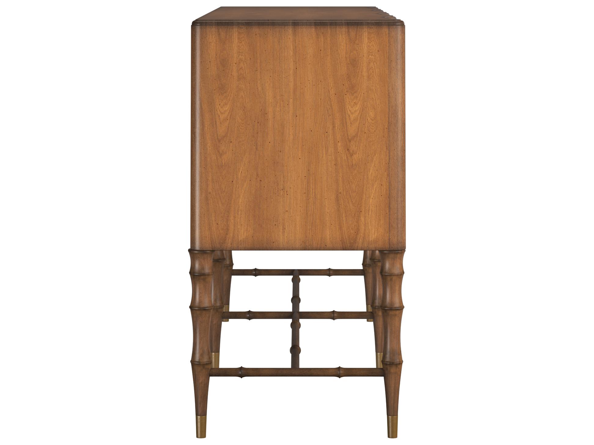 A.R.T. Furniture Harbor 68" Rubberwood Warm Walnut Lakeside Sepia Sideboard