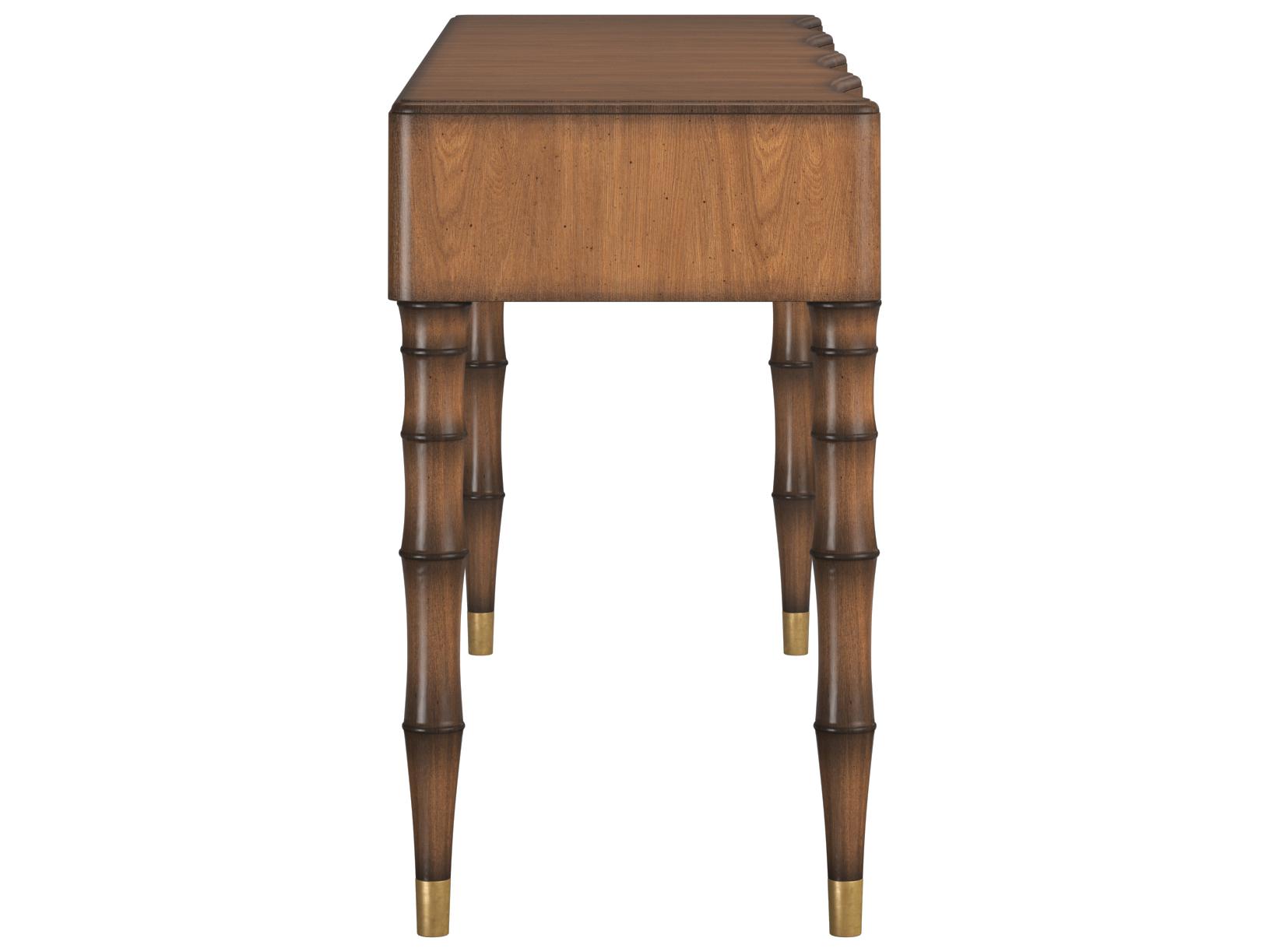 A.R.T. Furniture Harbor Rectangular Warm Walnut Deep Woods Console Table