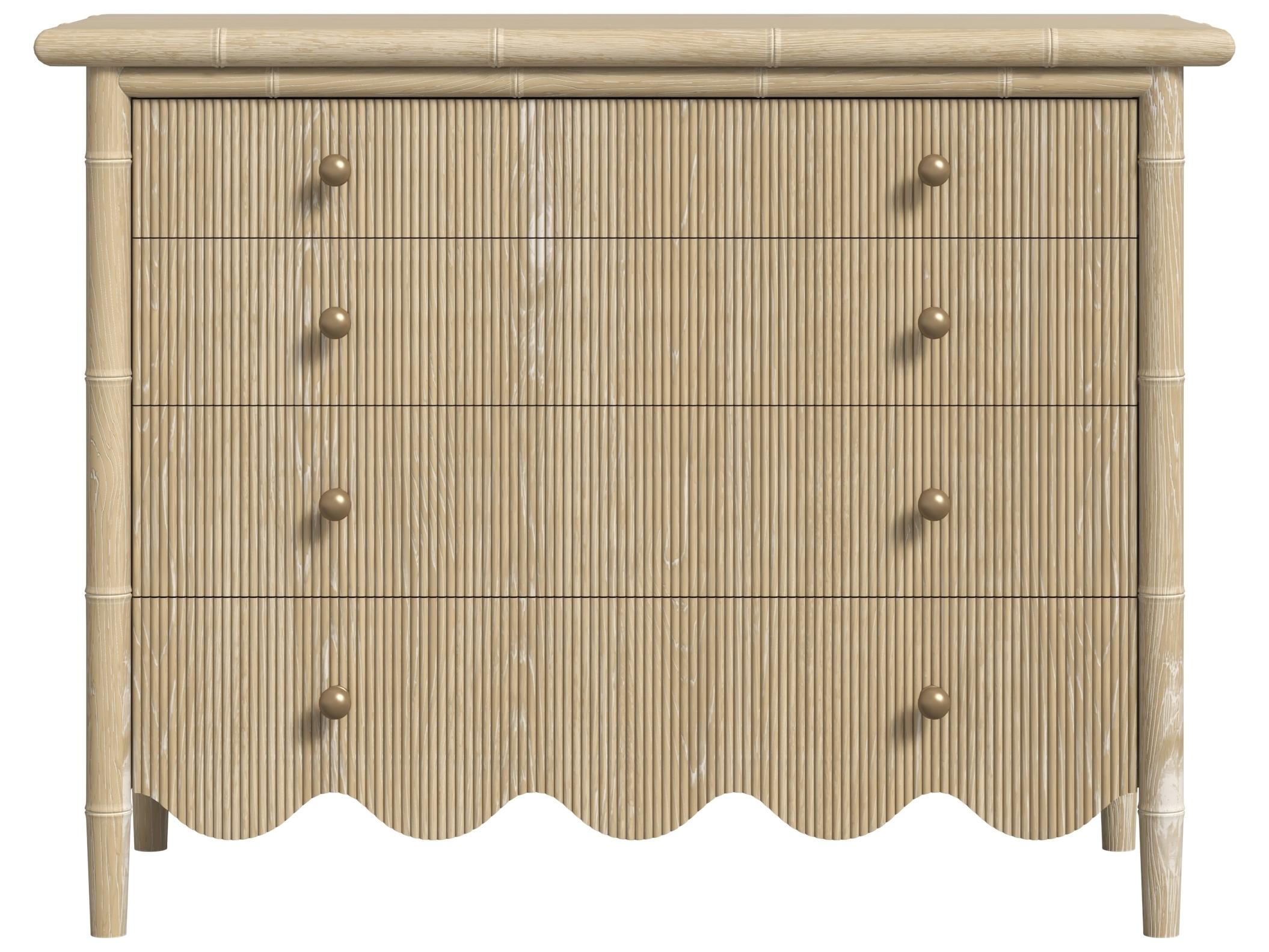 A.R.T. Furniture Haven Blonde Oak Sun Natural Parrawood Accent Chest