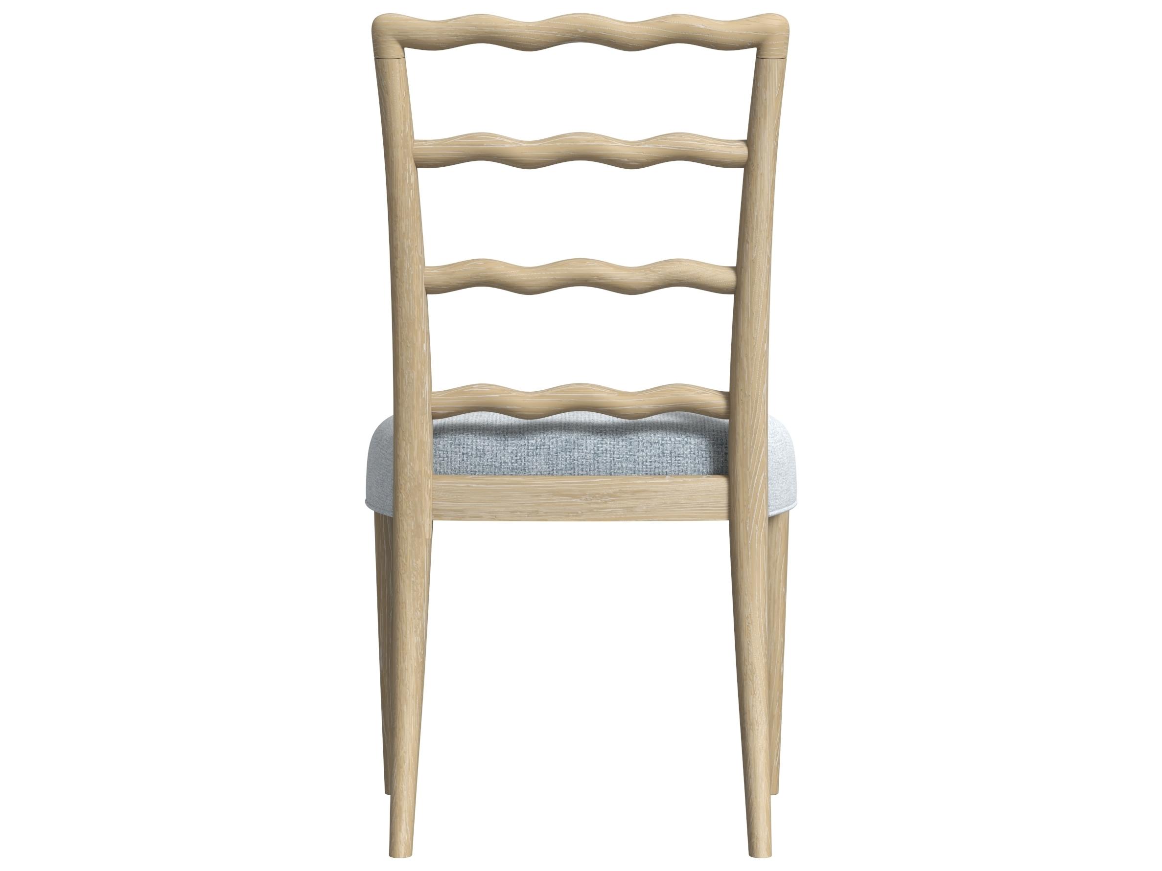 A.R.T. Furniture Haven Parrawood Natural Upholstered Armless Dining Chair Set of 2