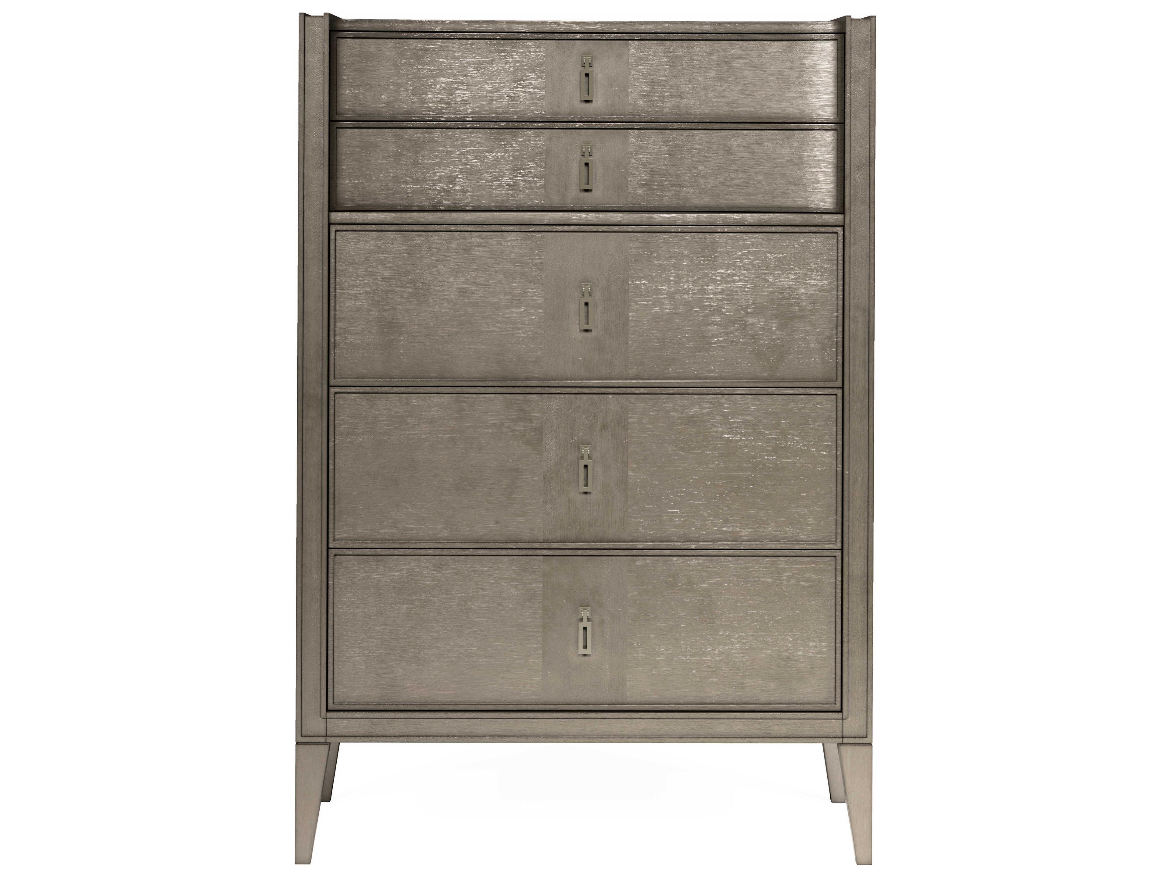 A.R.T. Furniture Cove Mica Silver Rubberwood Accent Chest