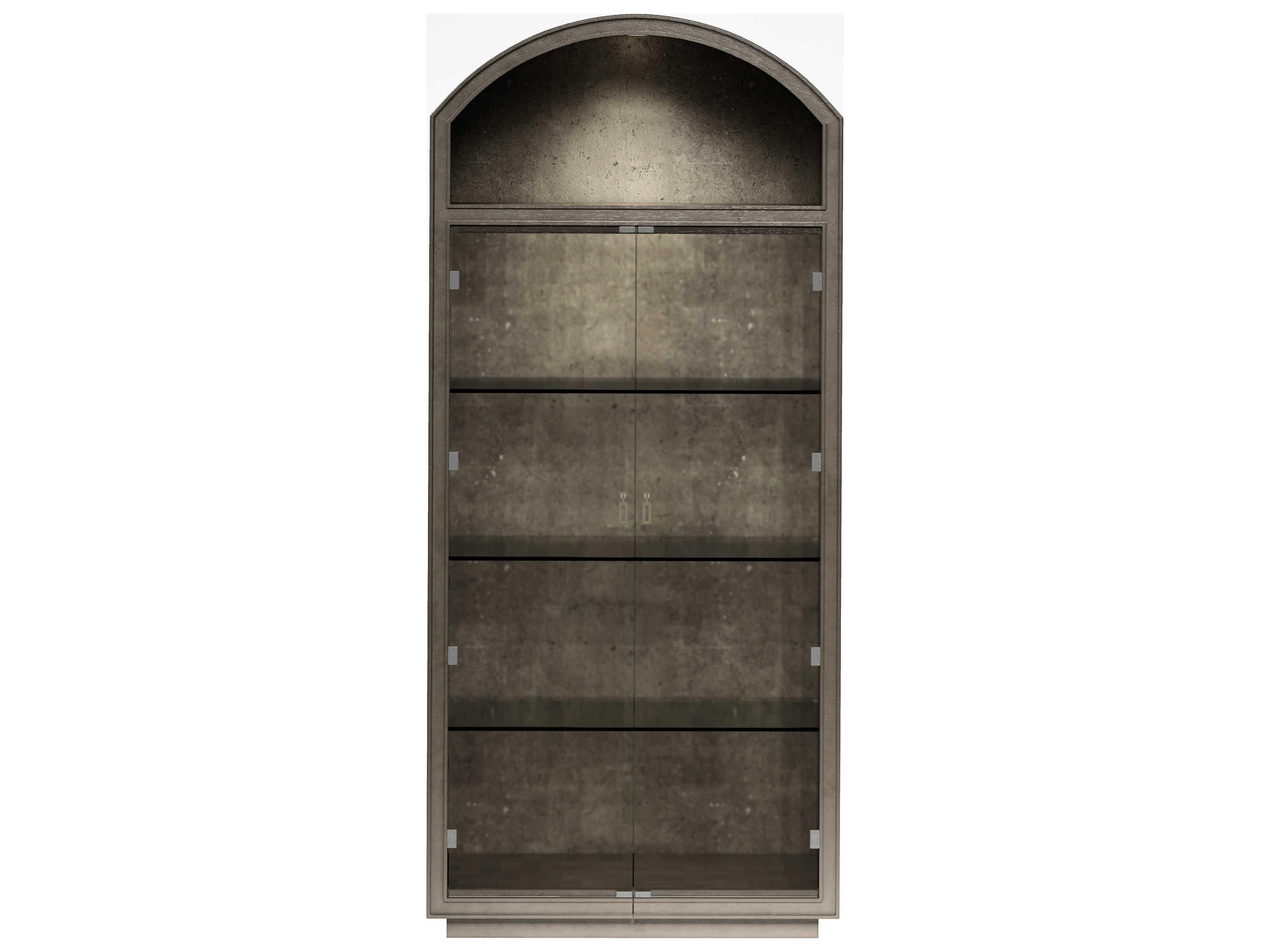 A.R.T. Furniture Cove Rubberwood Mica Display Cabinet