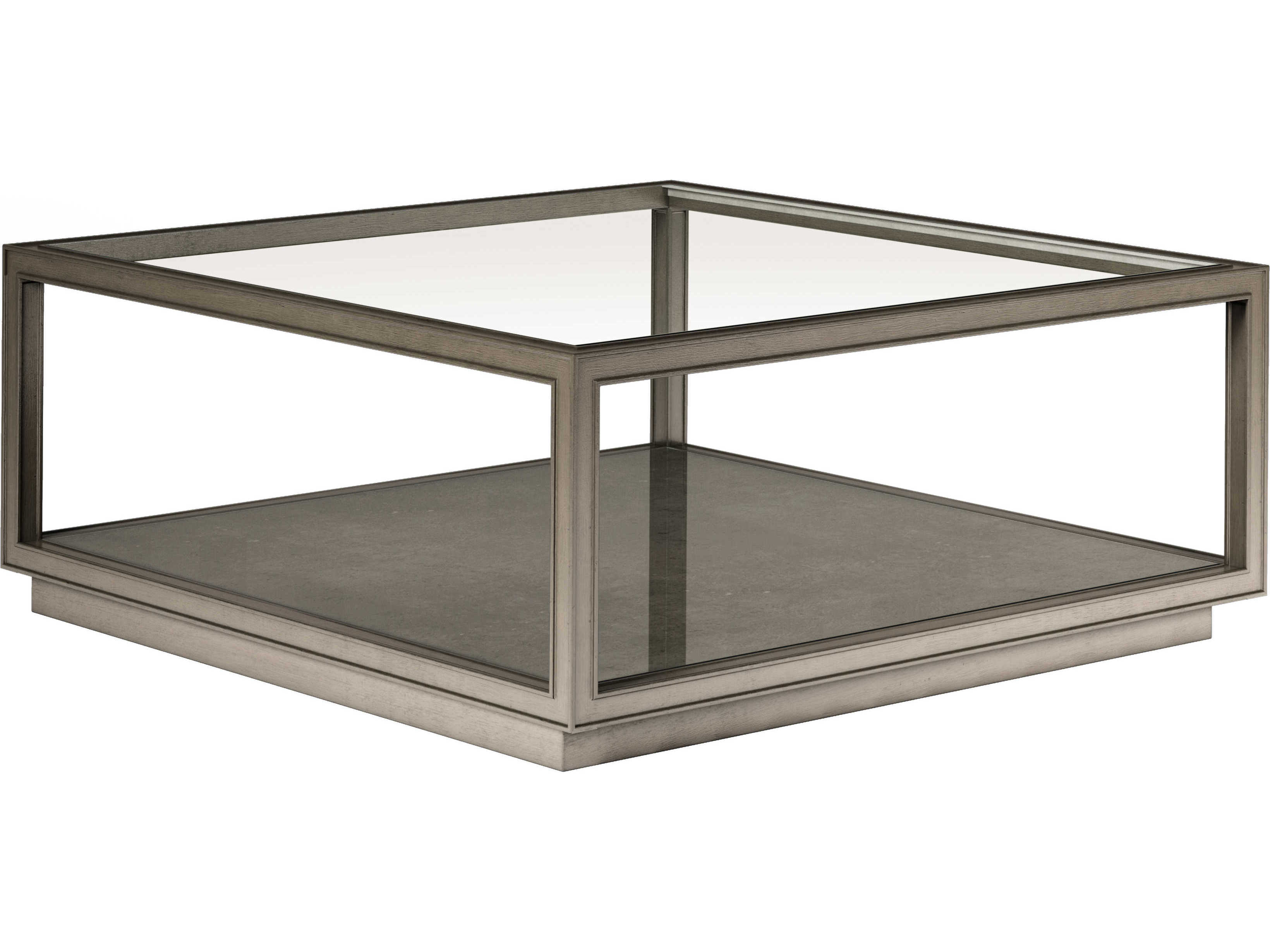 A.R.T. Furniture Cove Square Glass Mica Coffee Table