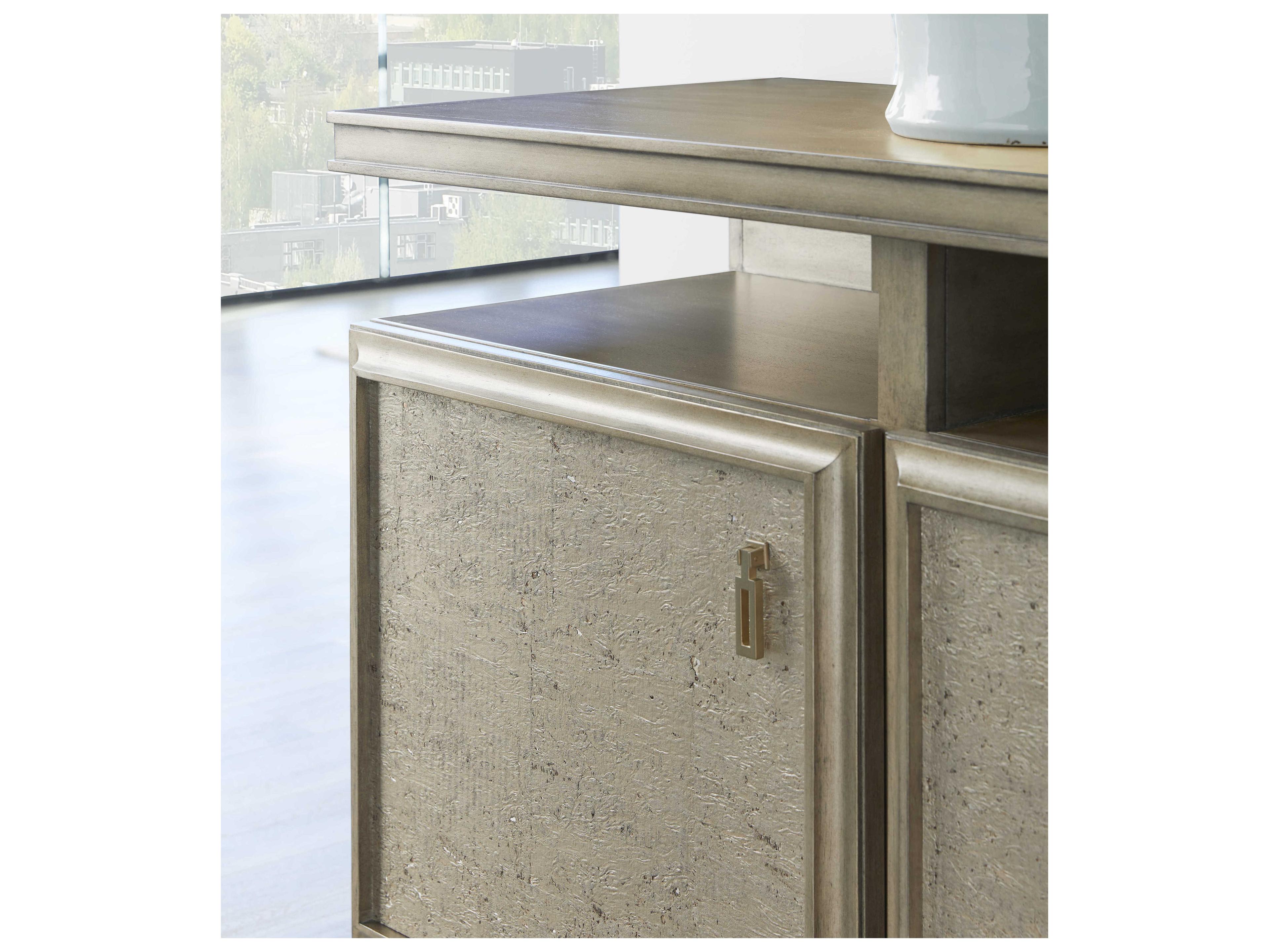 A.R.T. Furniture Cove 96" Rubberwood Mica Media Console