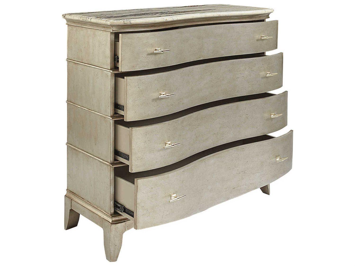 A.R.T. Furniture Starlite Peri Silver Parrawood Accent Chest